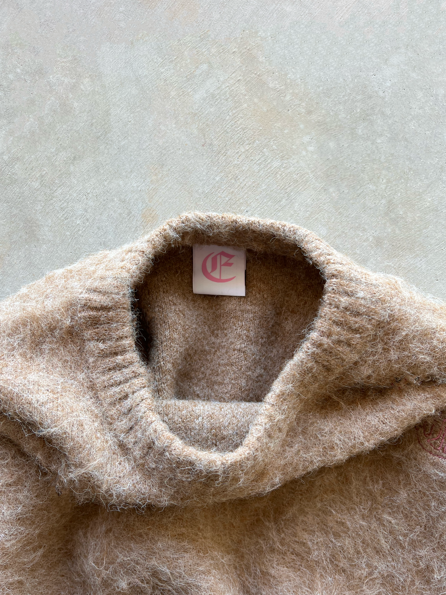 MOHAIR SWEATER (BEIGE)