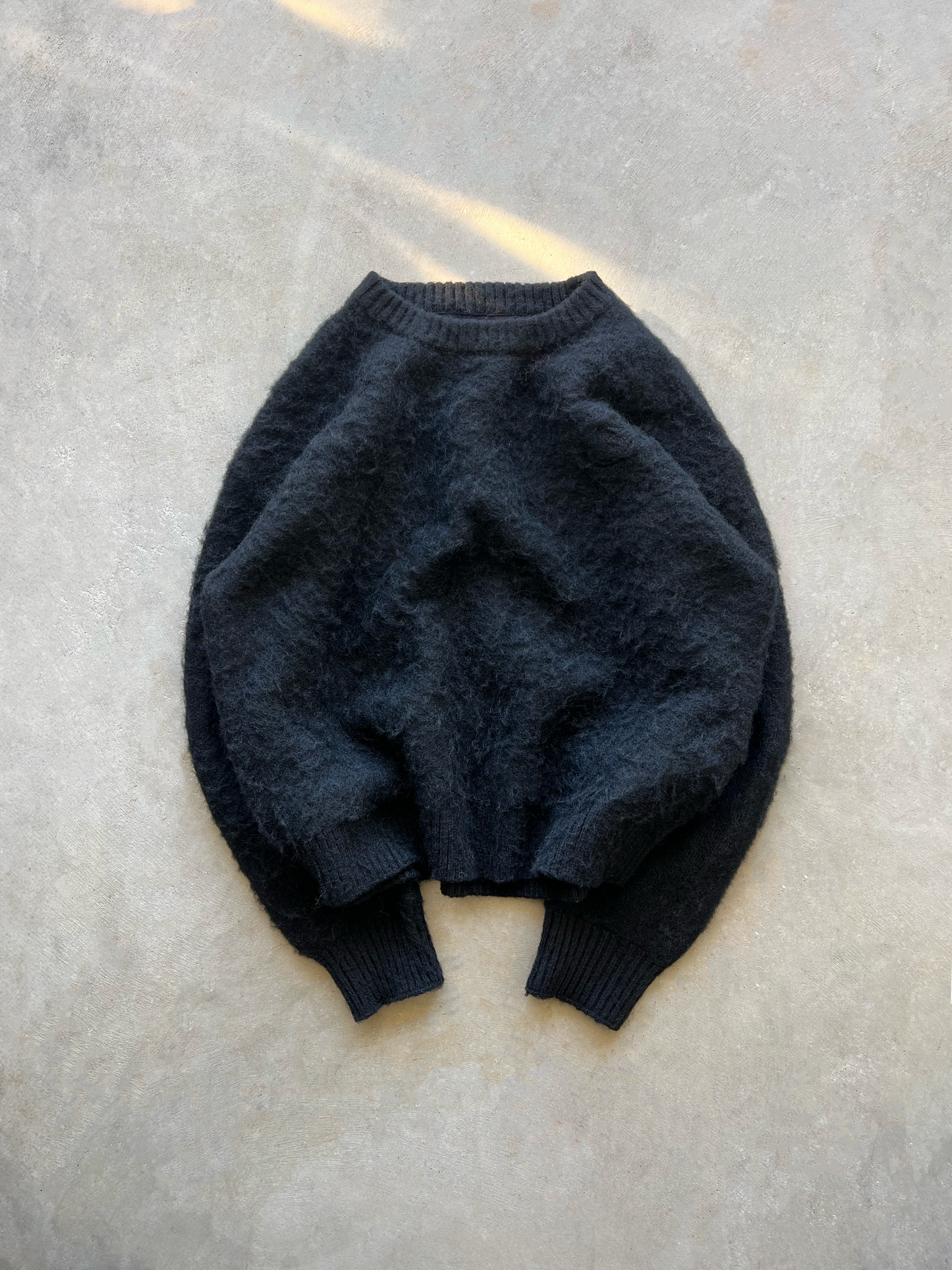 MOHAIR SWEATER (BLACK)