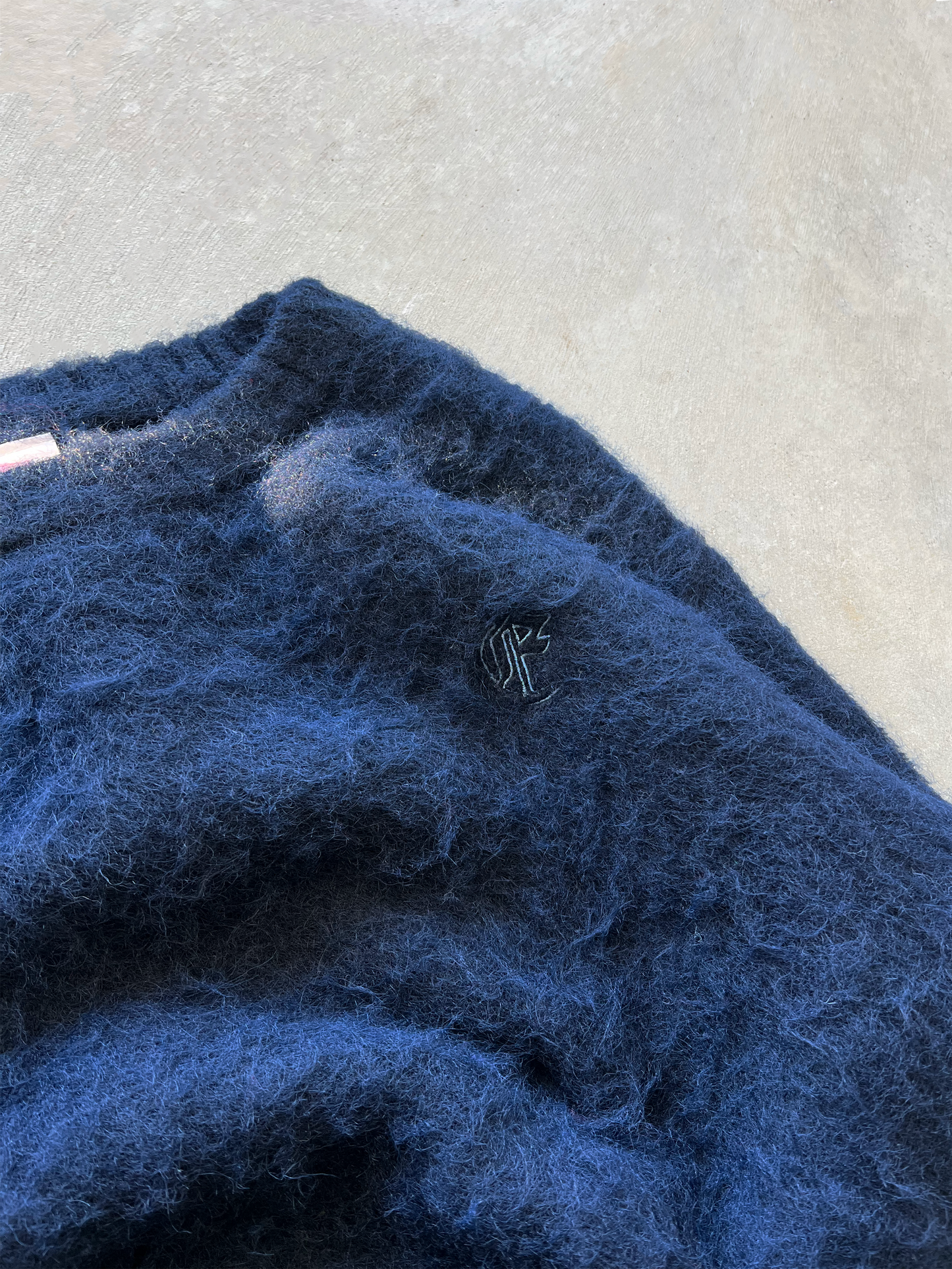 MOHAIR SWEATER (BLUE)