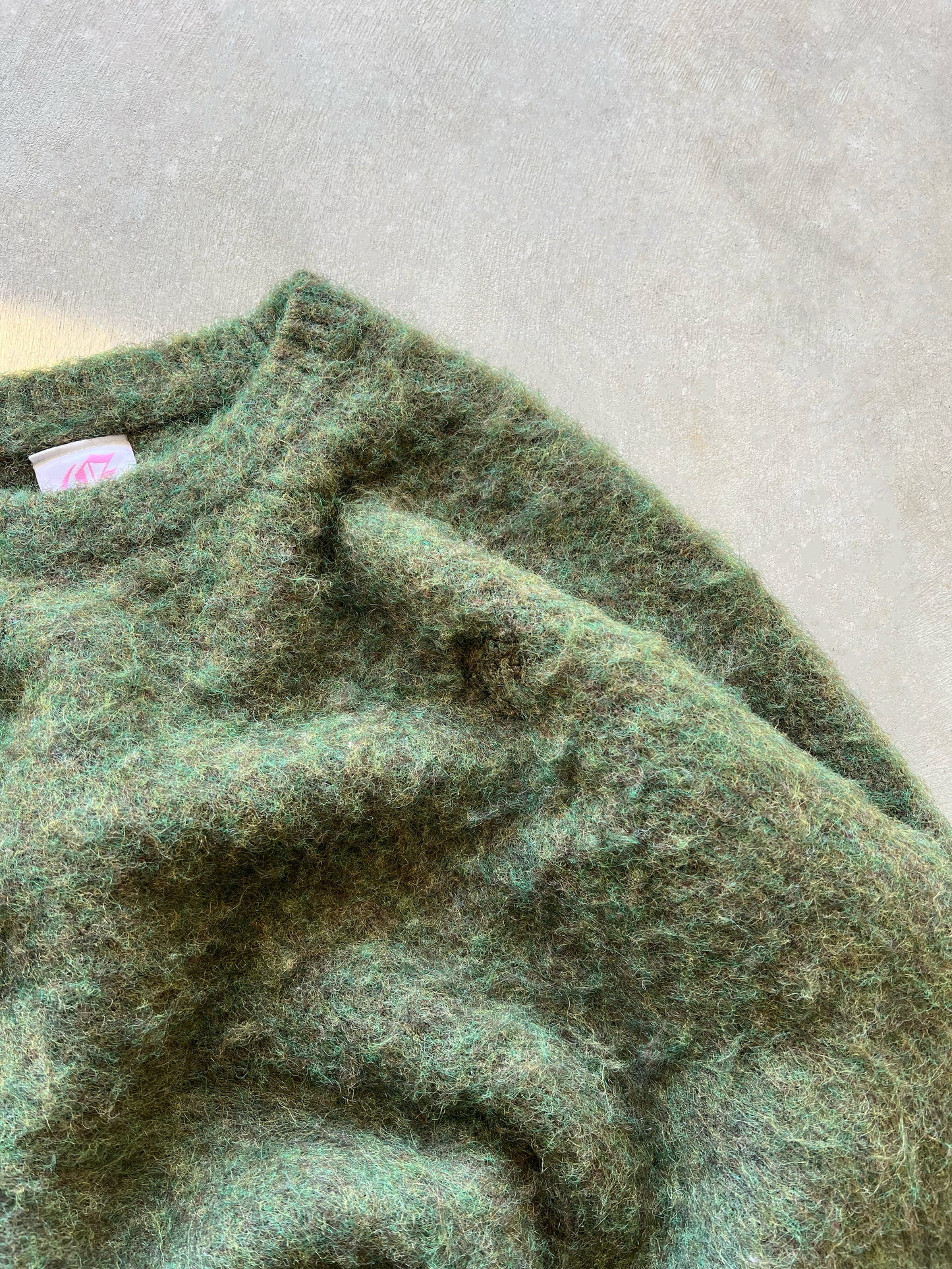 MOHAIR SWEATER (GREEN)