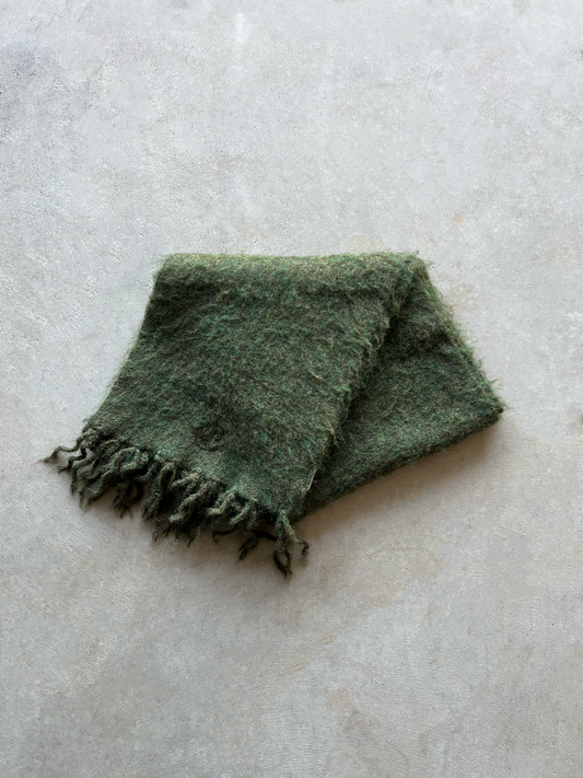 MOHAIR SCARF (GREEN)