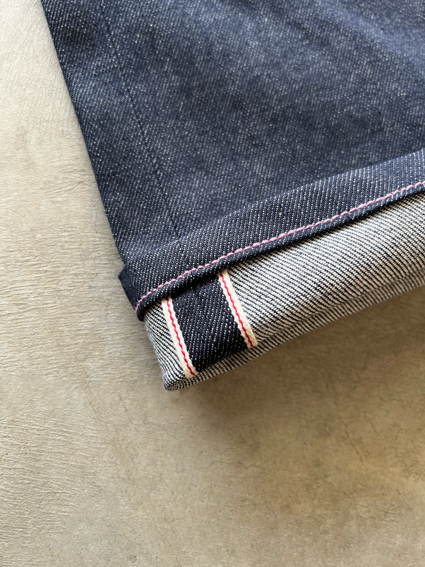 JAPANESE SELVEDGE BAGGY DENIM (INDIGO)
