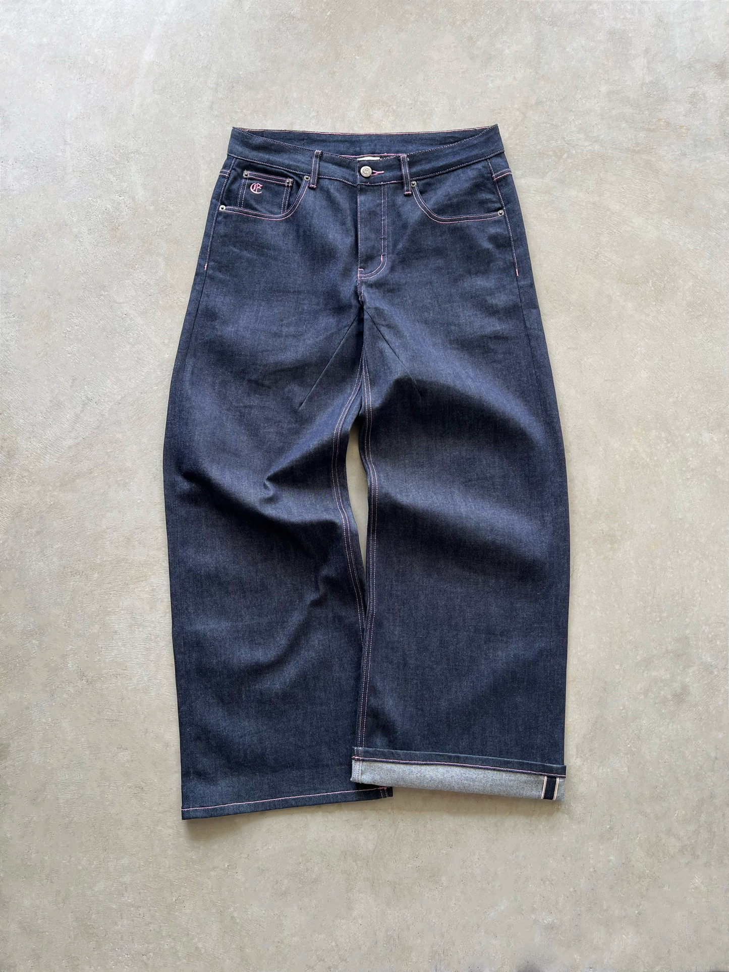 JAPANESE SELVEDGE BAGGY DENIM (INDIGO)
