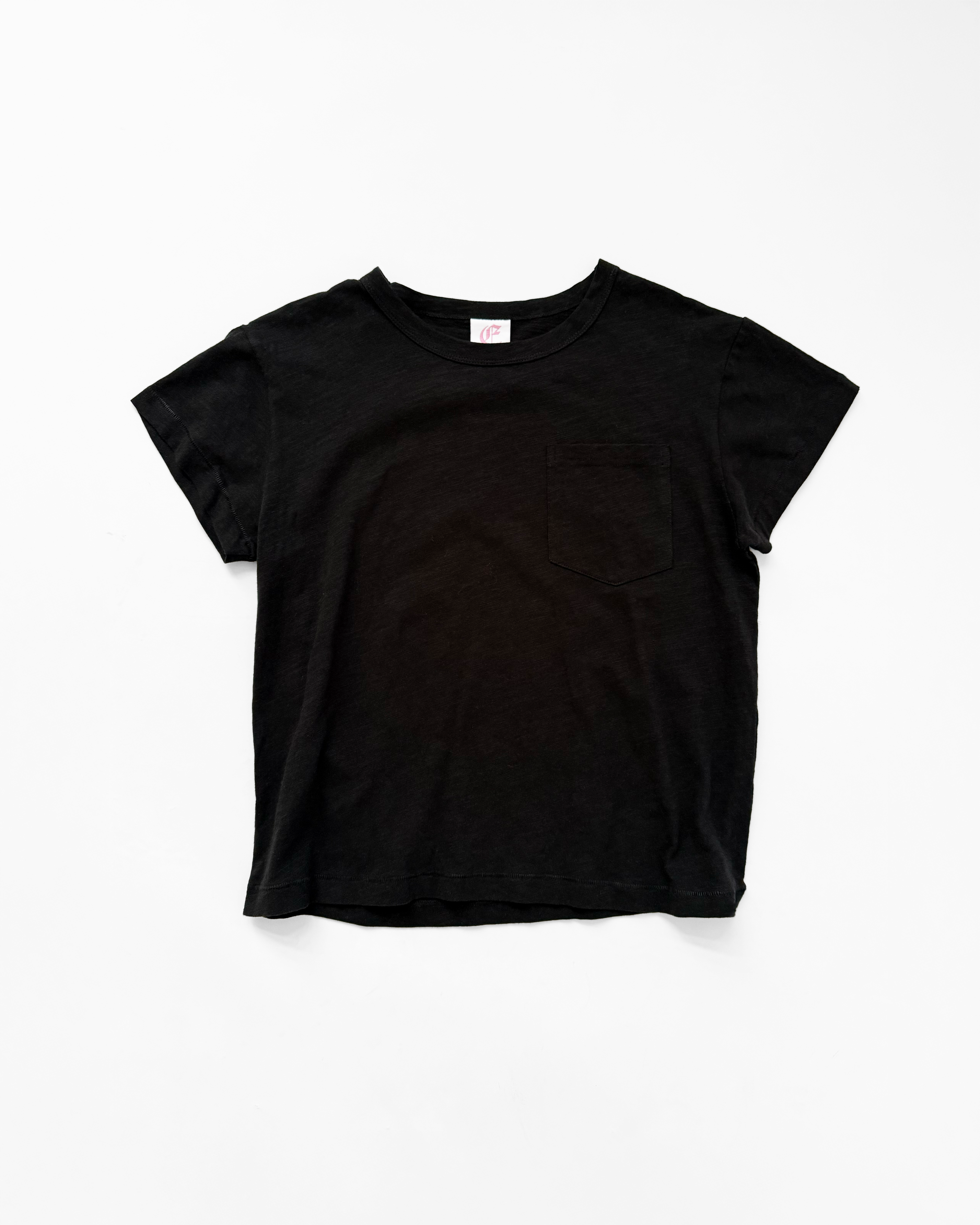 POCKET BABY TEE (BLACK) – ELYSIAN