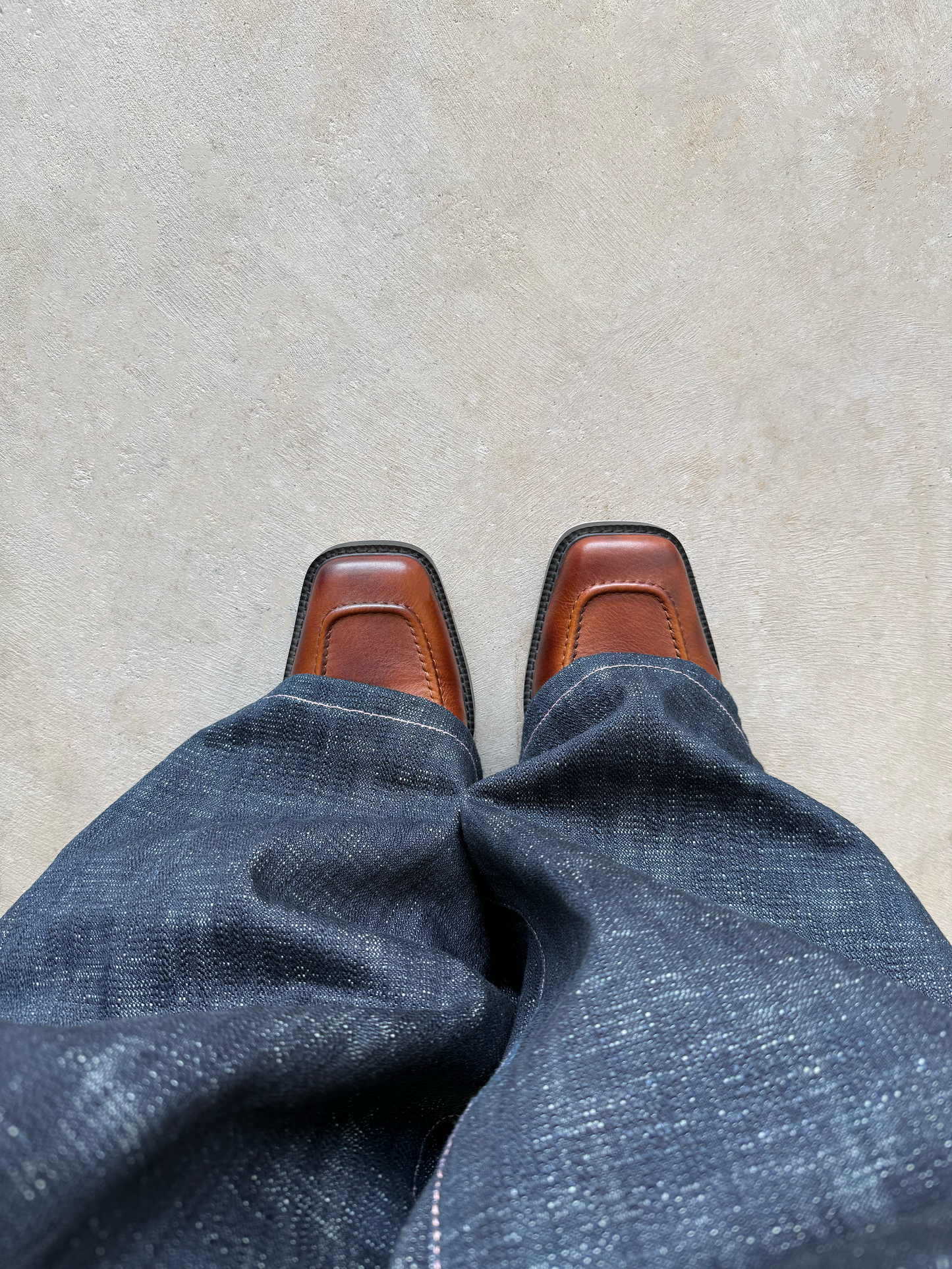 COWBOY BOOTS (BROWN)