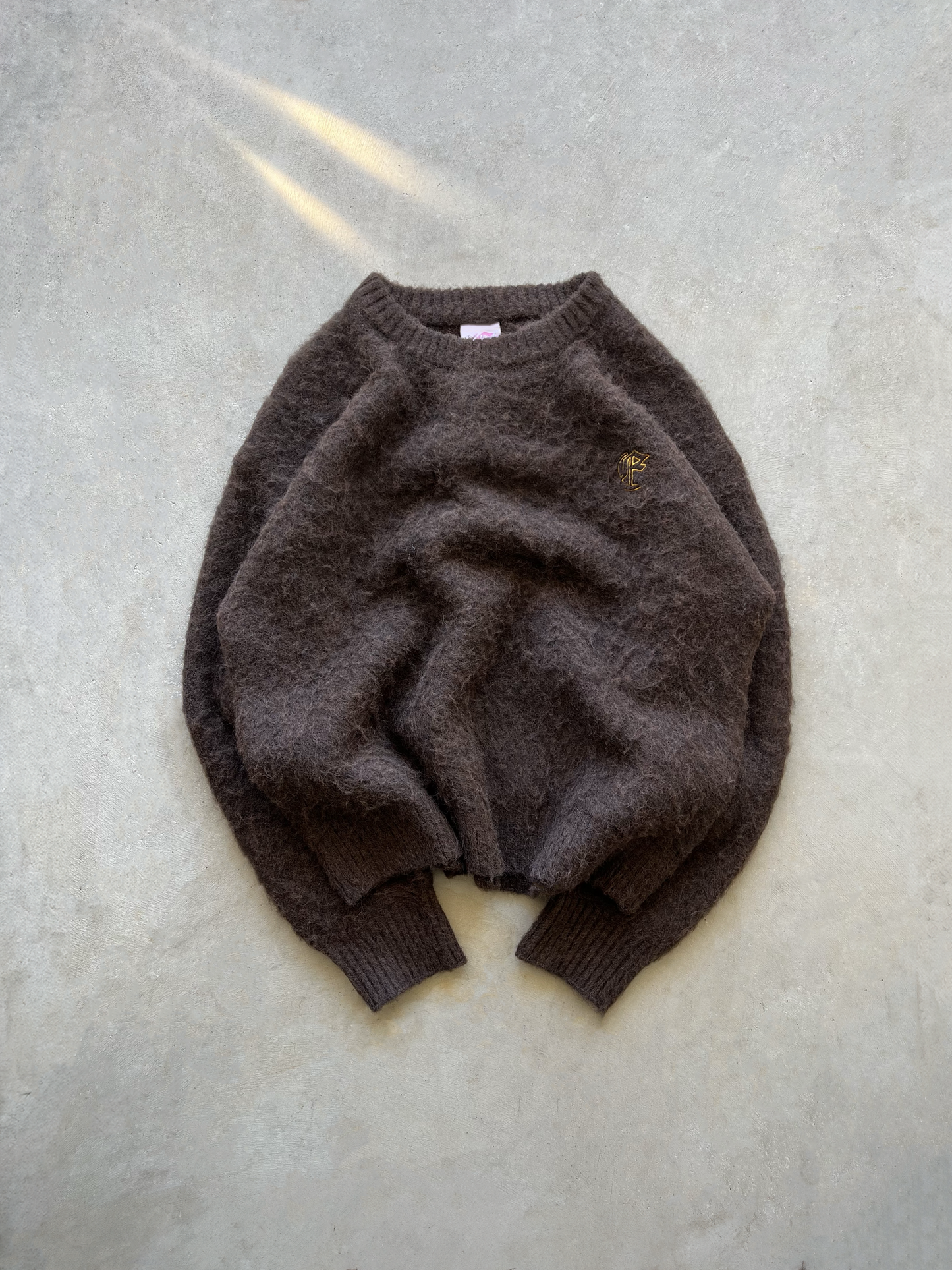 MOHAIR SWEATER (BROWN)