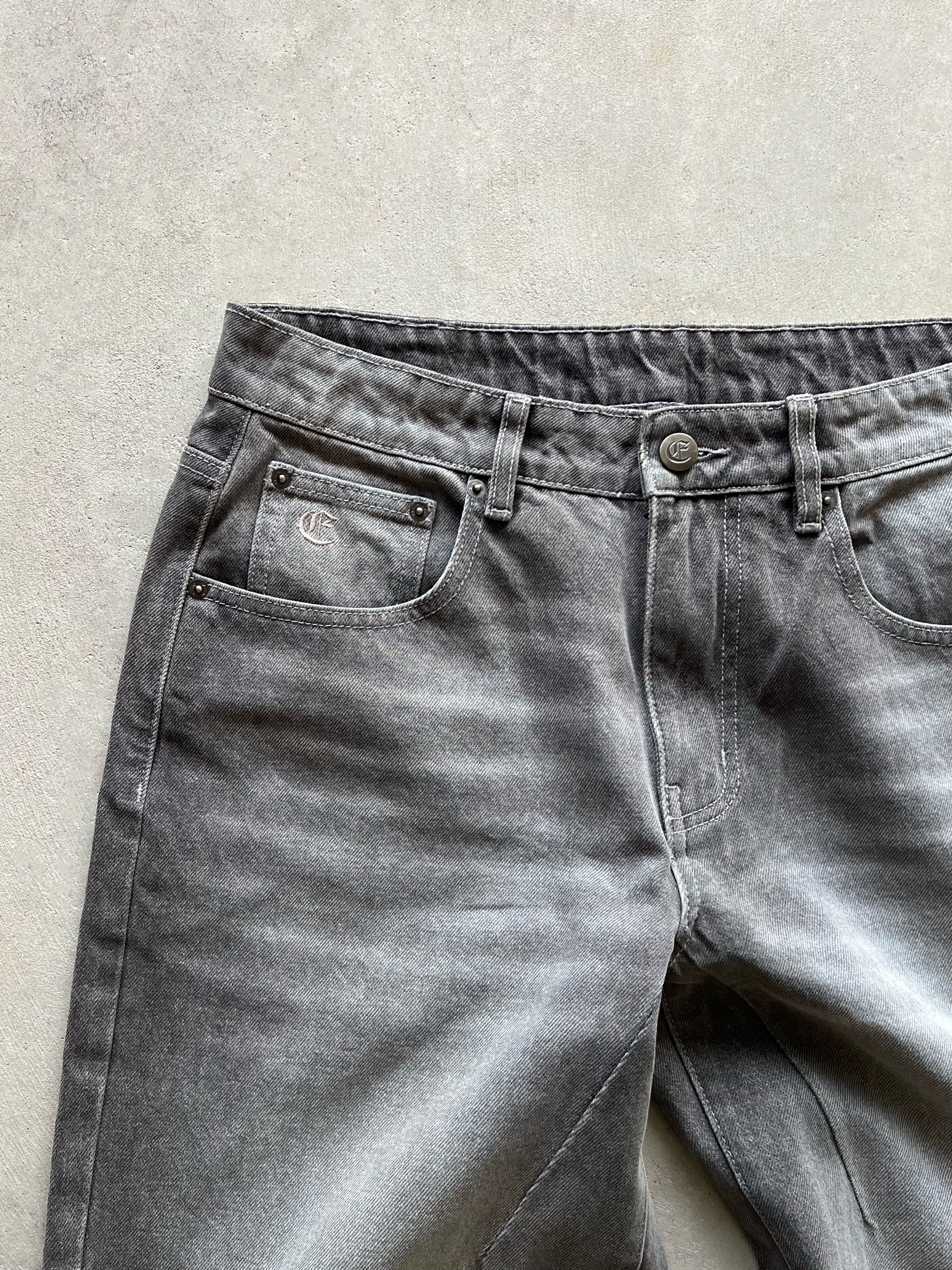 JAPANESE BAGGY DENIM (ASH GRAY)