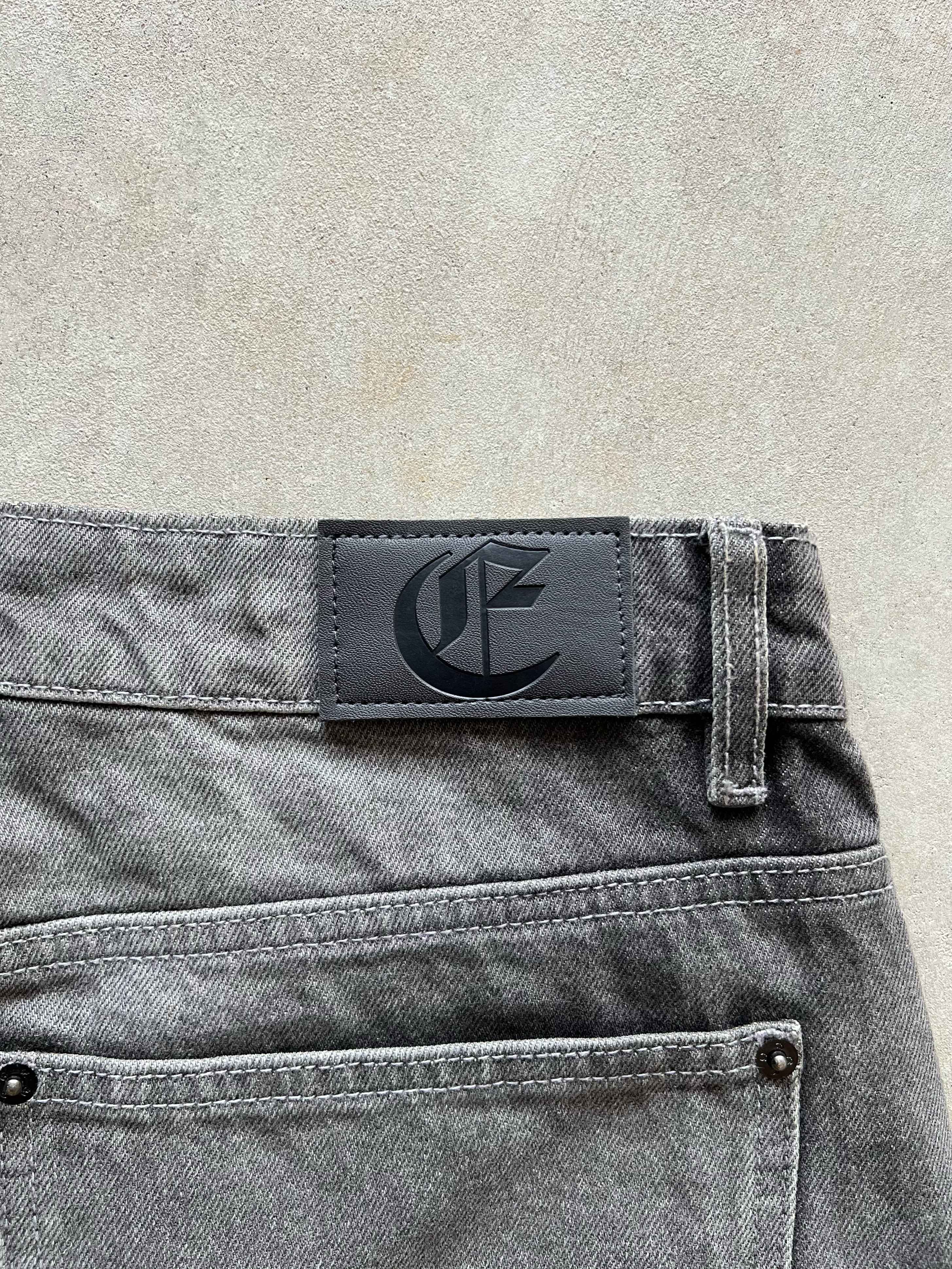 JAPANESE BAGGY DENIM (ASH GRAY)