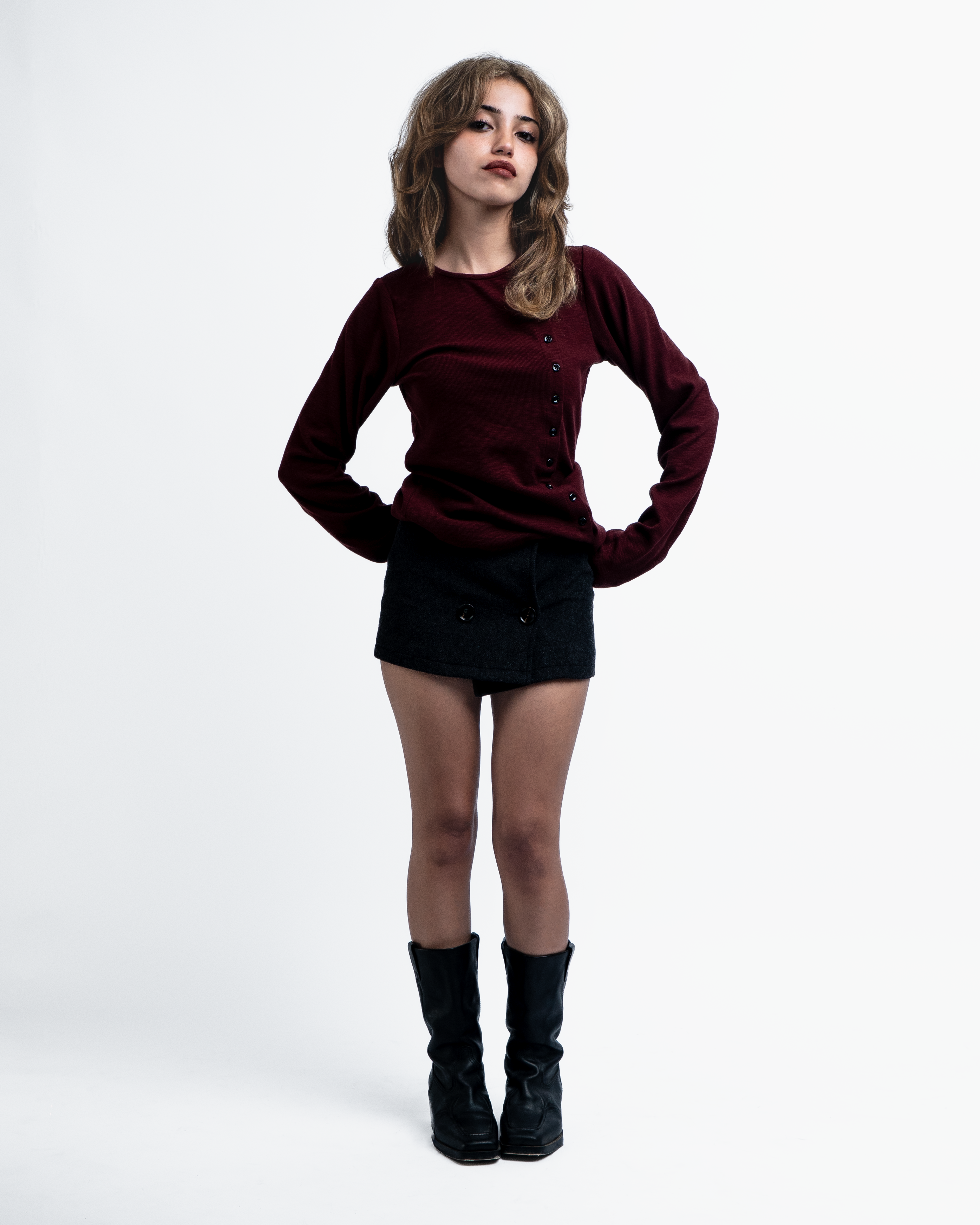 COWBOY BOOTS (BLACK) - ELYSIAN