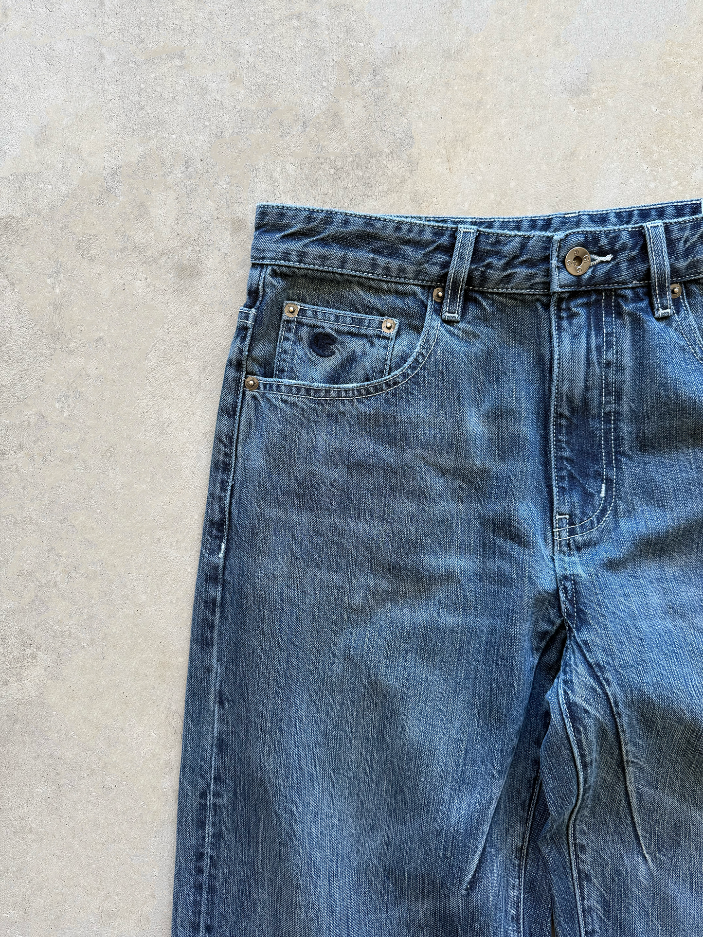 JAPANESE SELVEDGE BOOTCUT DENIM (BLUE)