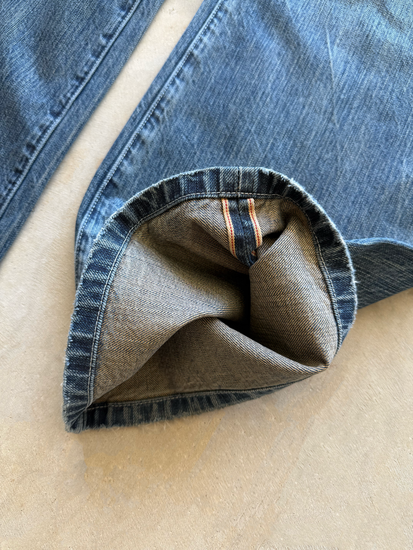 JAPANESE SELVEDGE BOOTCUT DENIM (BLUE)