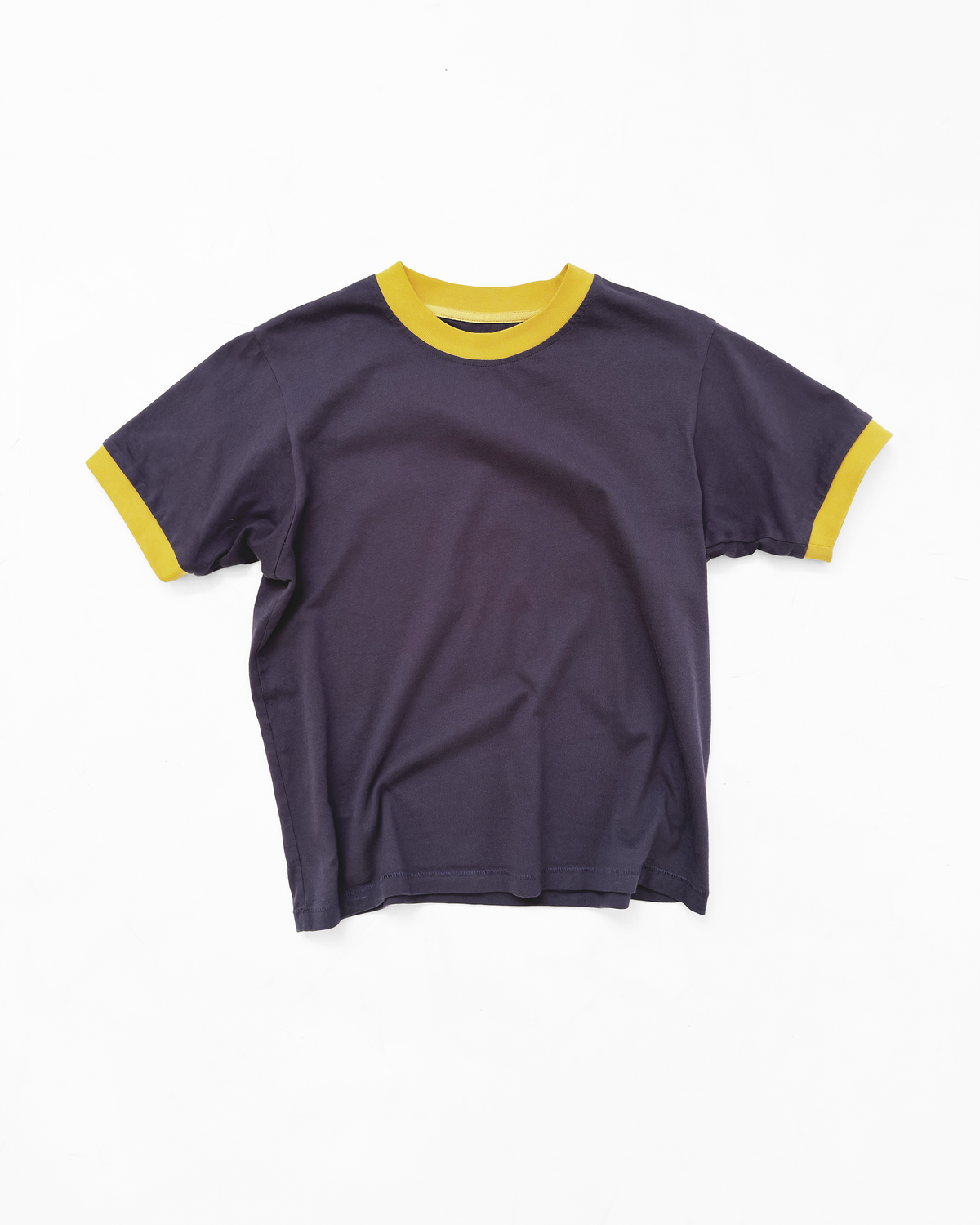RINGER TEE REGULAR (PURPLE/YELLOW)