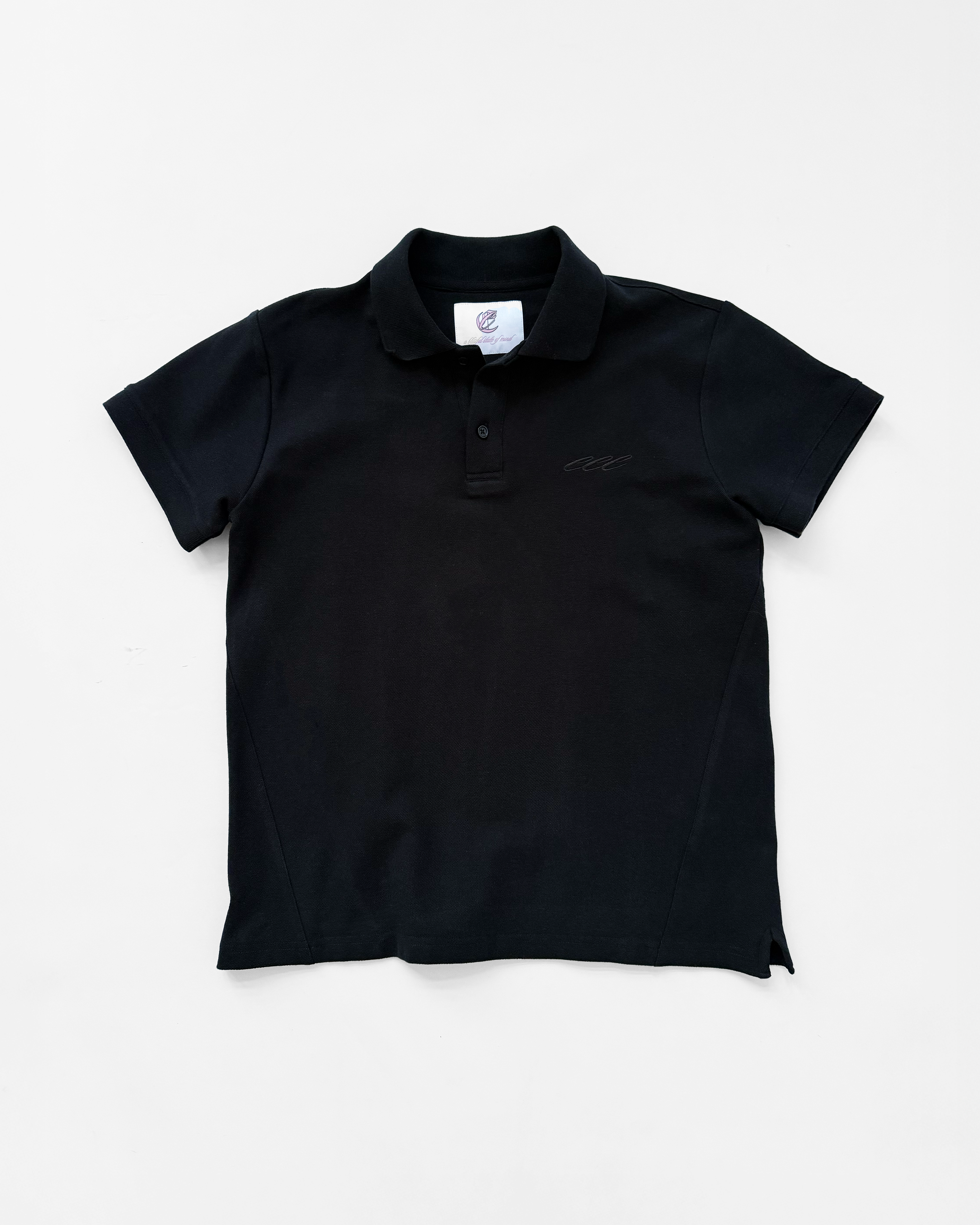 TRIPLE E POLO (BLACK) - ELYSIAN
