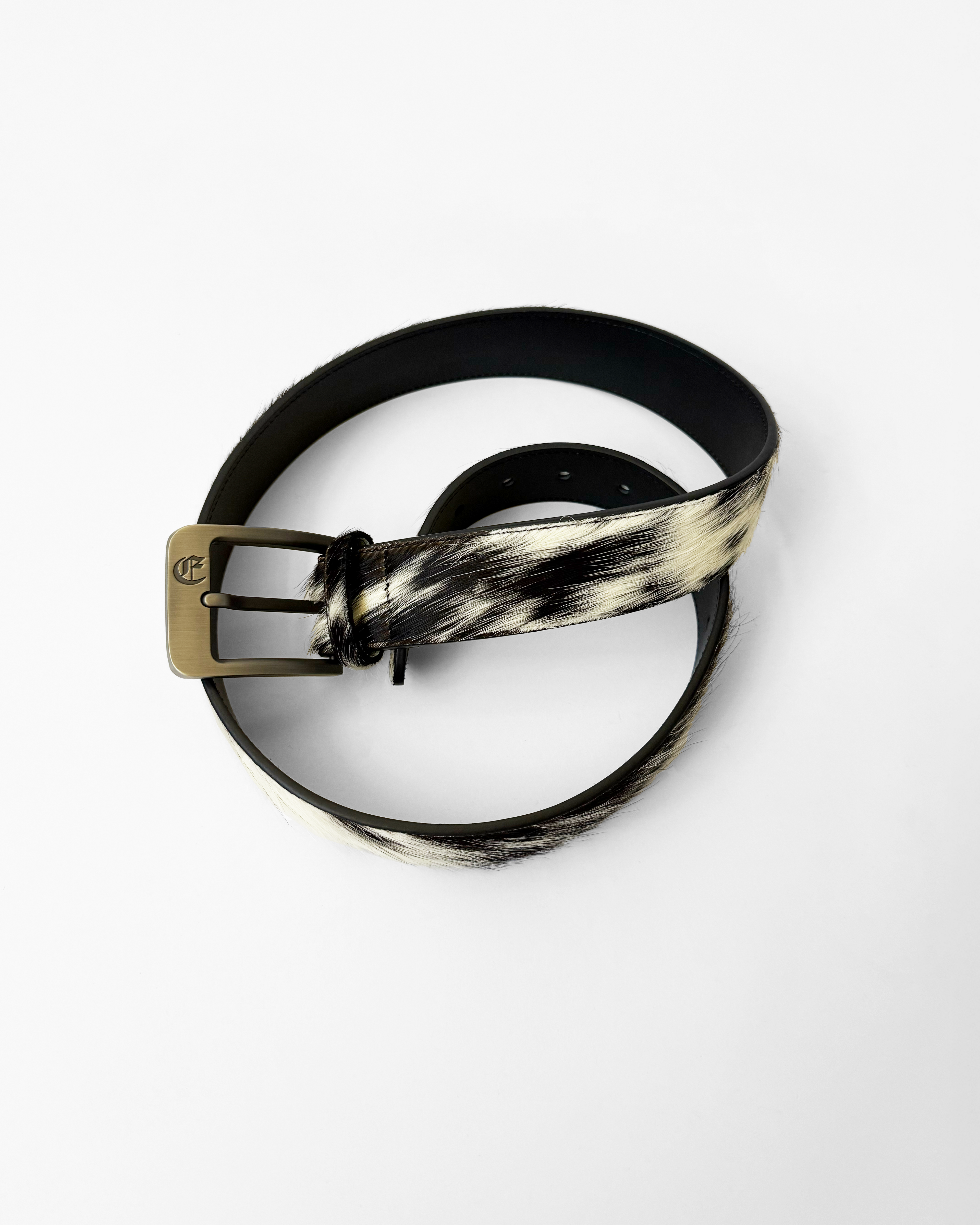 COWHIDE BELT - ELYSIAN