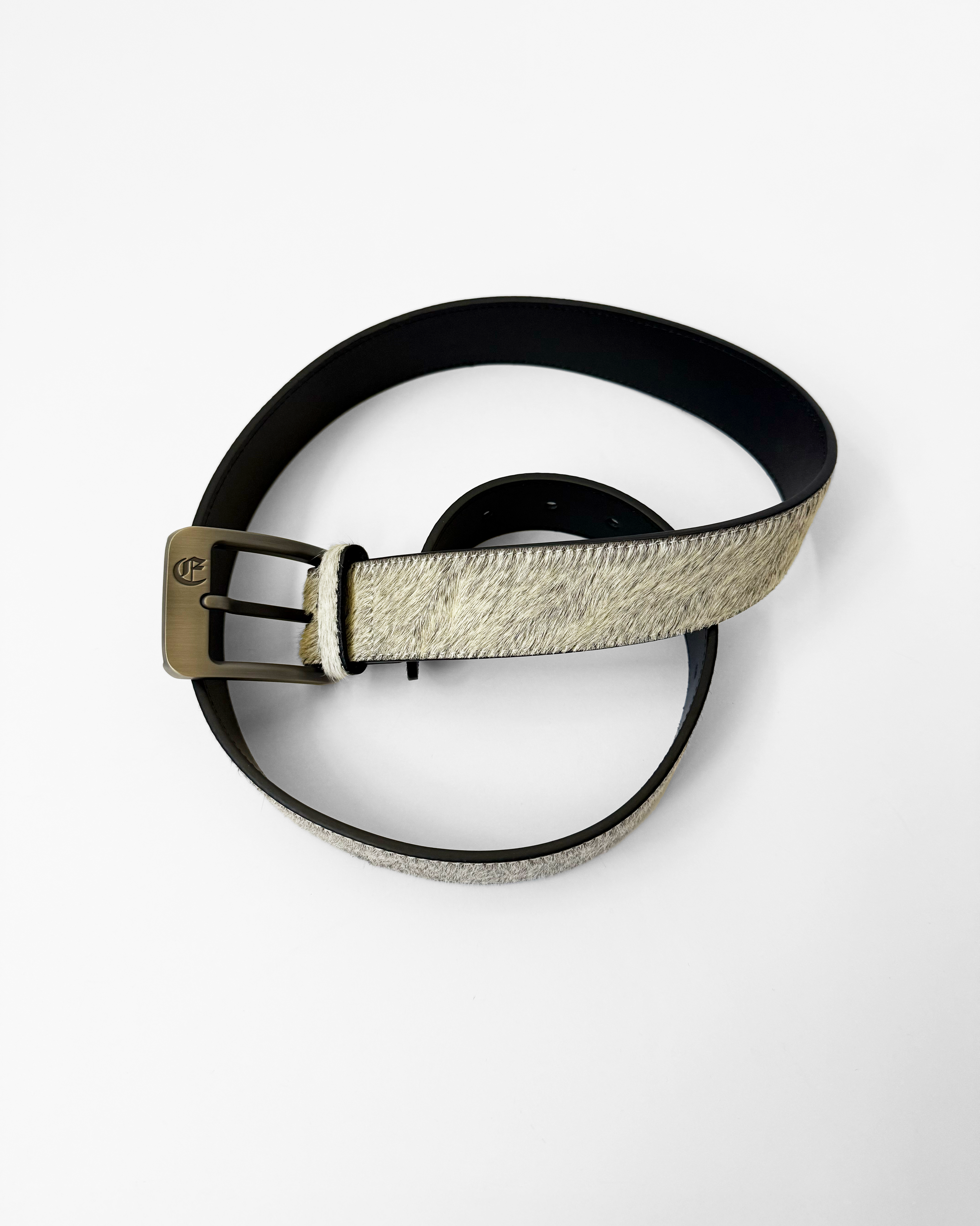 COWHIDE BELT - ELYSIAN