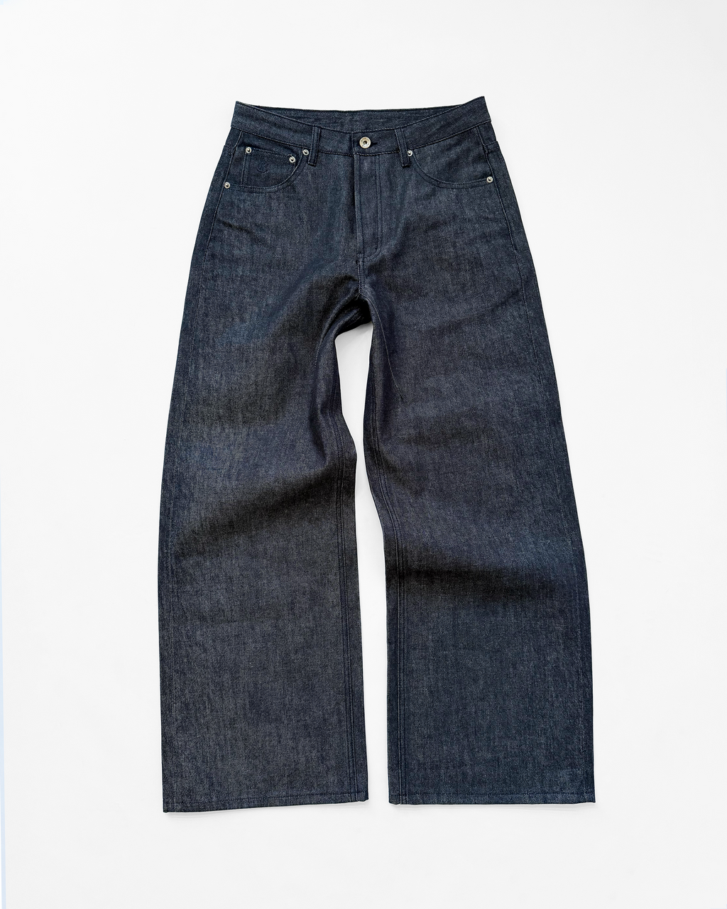 JAPANESE SELVEDGE BAGGY DENIM (INDIGO) - ELYSIAN