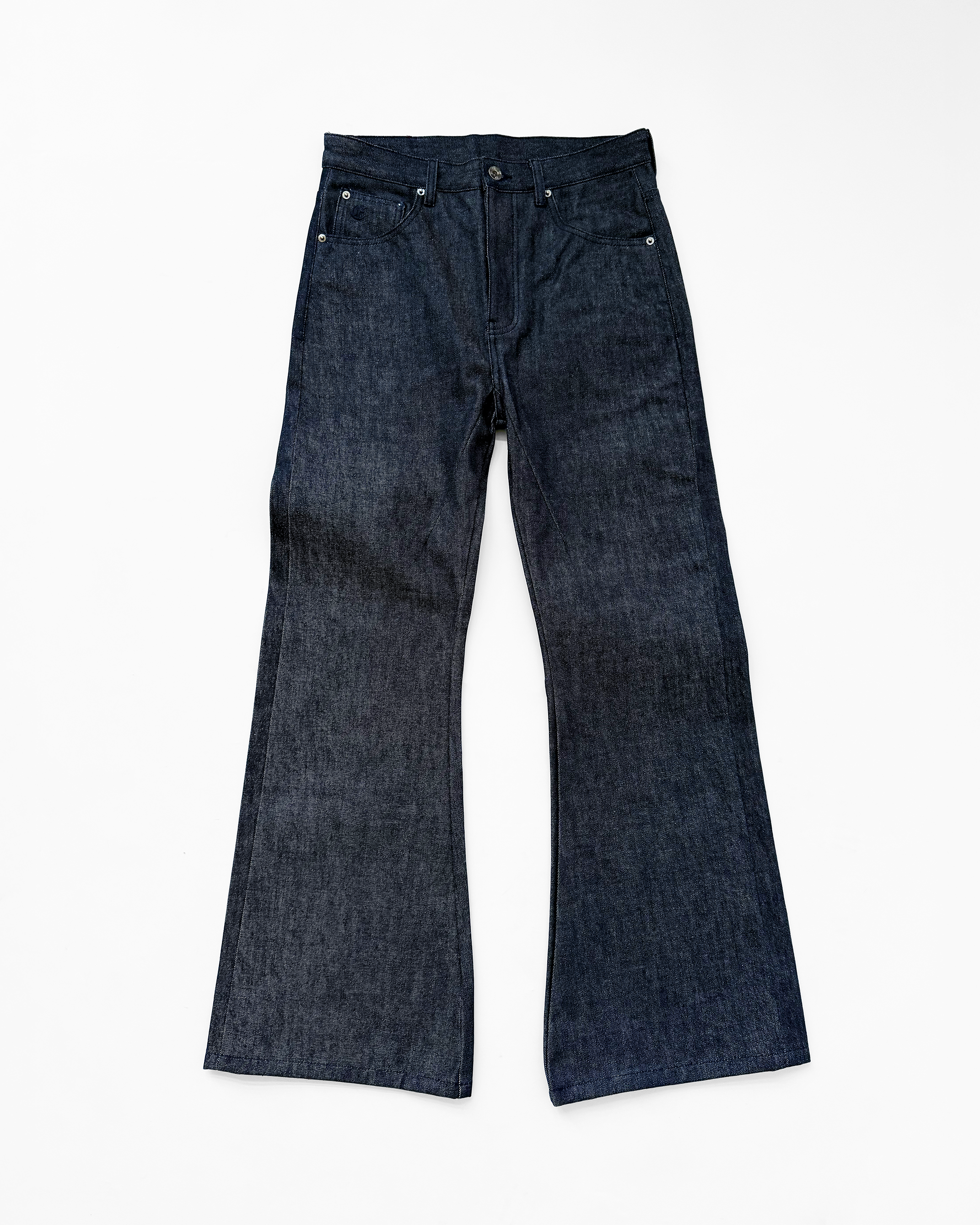 JAPANESE SELVEDGE FLARE DENIM (INDIGO) - ELYSIAN