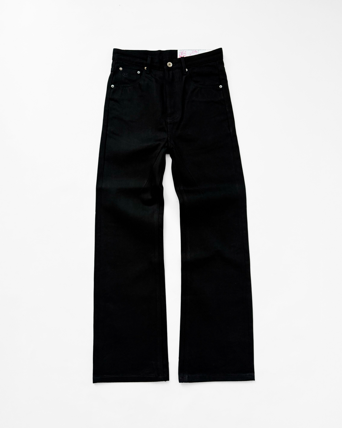 JAPANESE SELVEDGE BOOTCUT DENIM (JET BLACK) – ELYSIAN