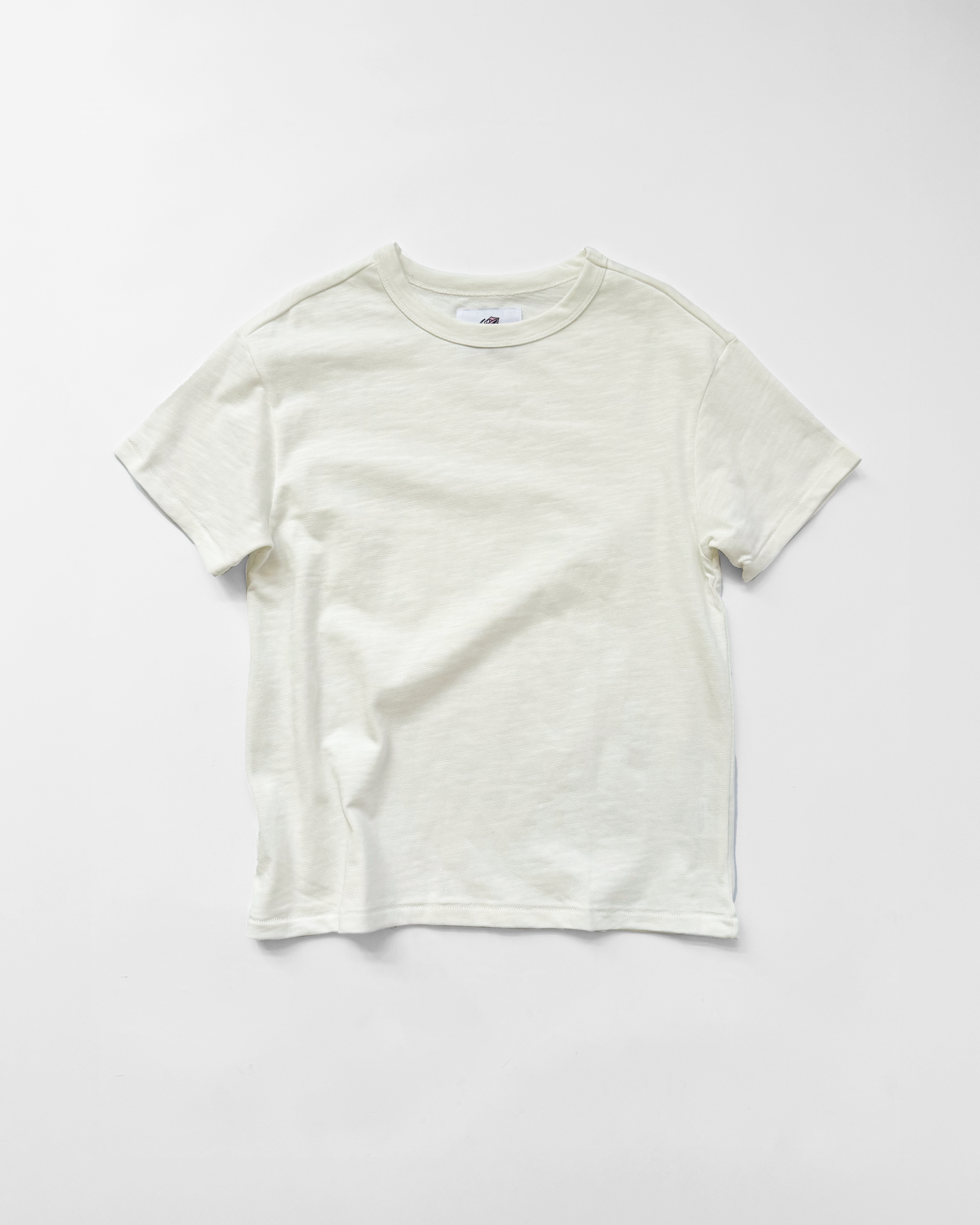 HEAVYWEIGHT FITTED SLUB TEE (WHITE)