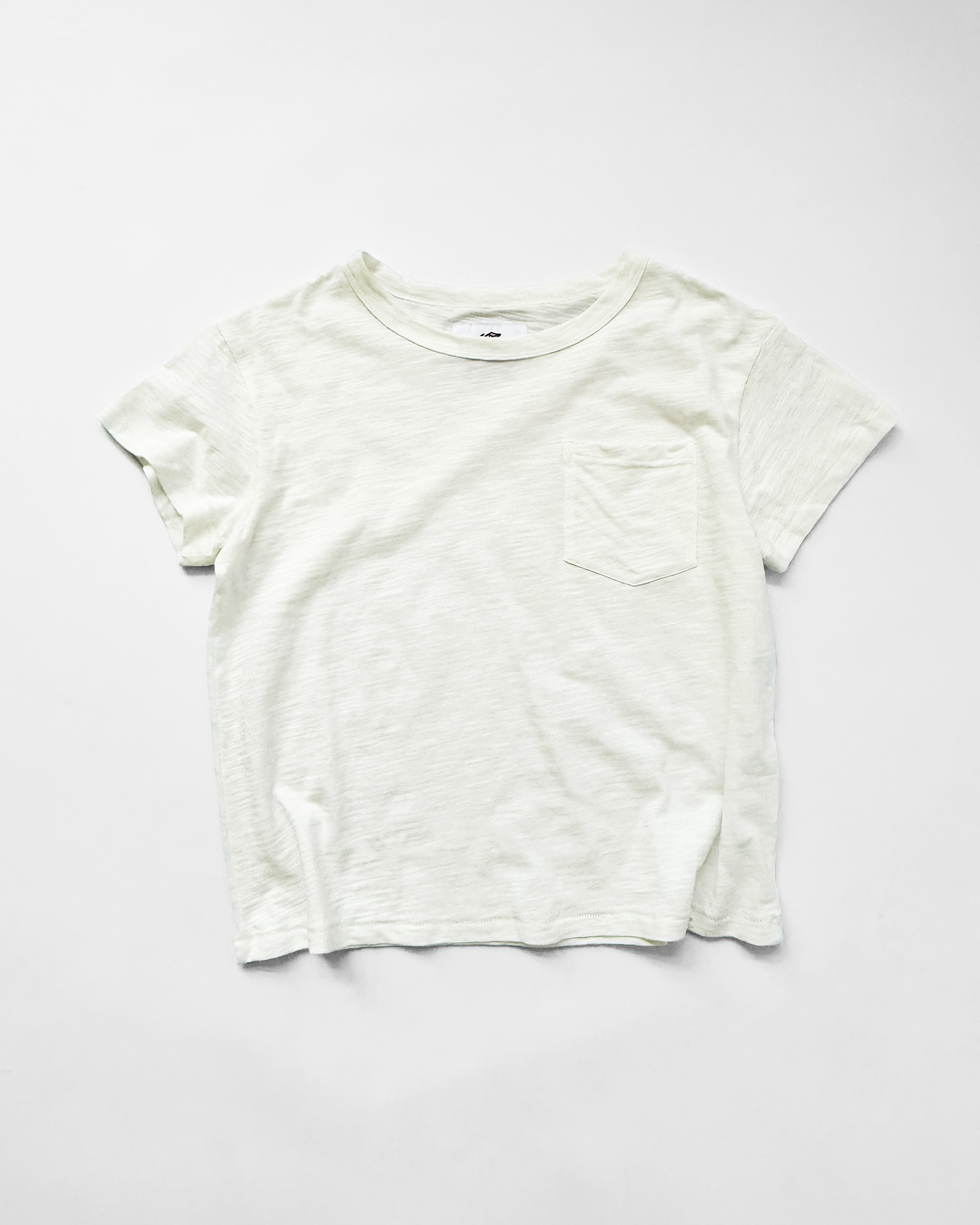 POCKET BABY TEE (WHITE)