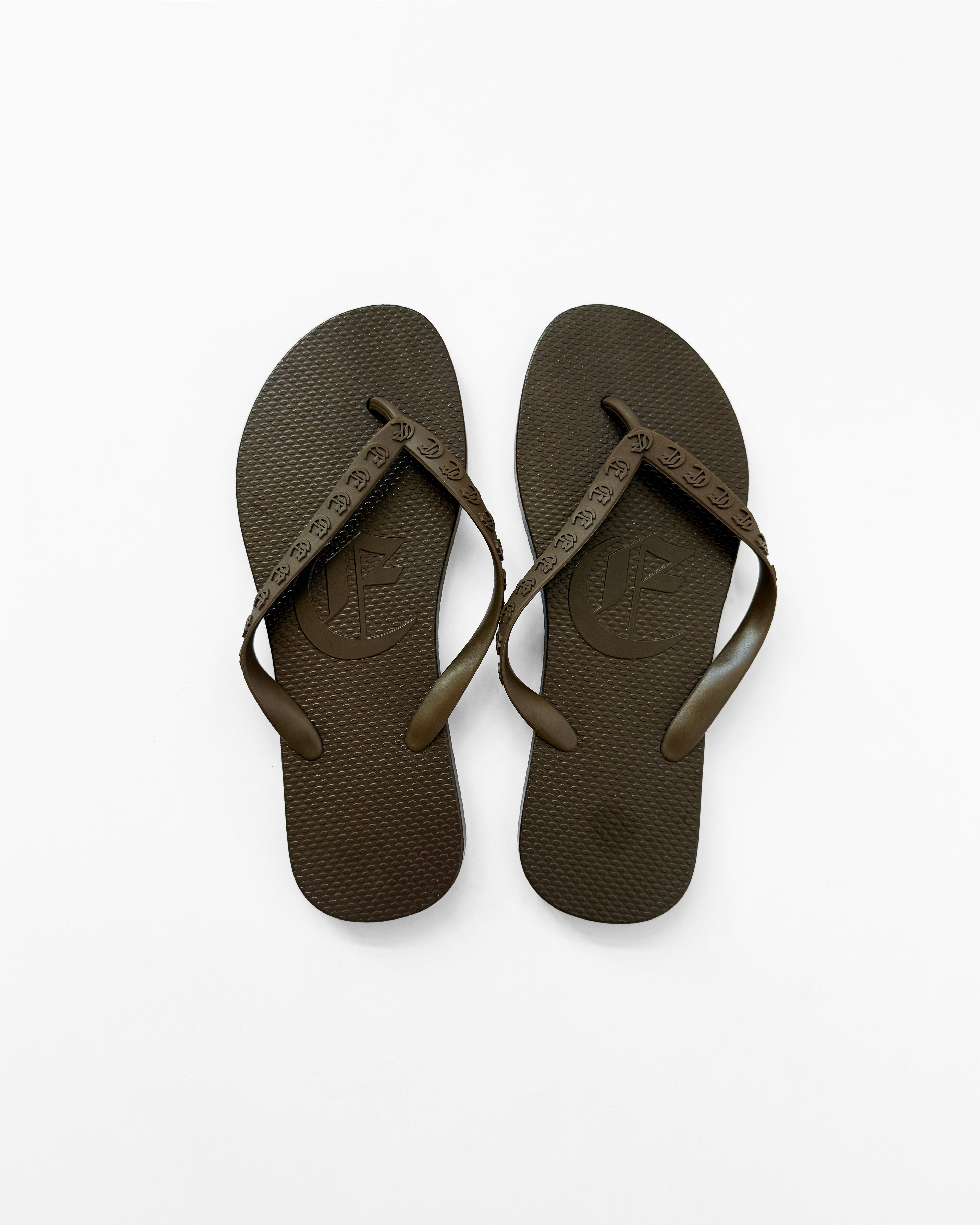 FLIP FLOPS (BROWN) - ELYSIAN