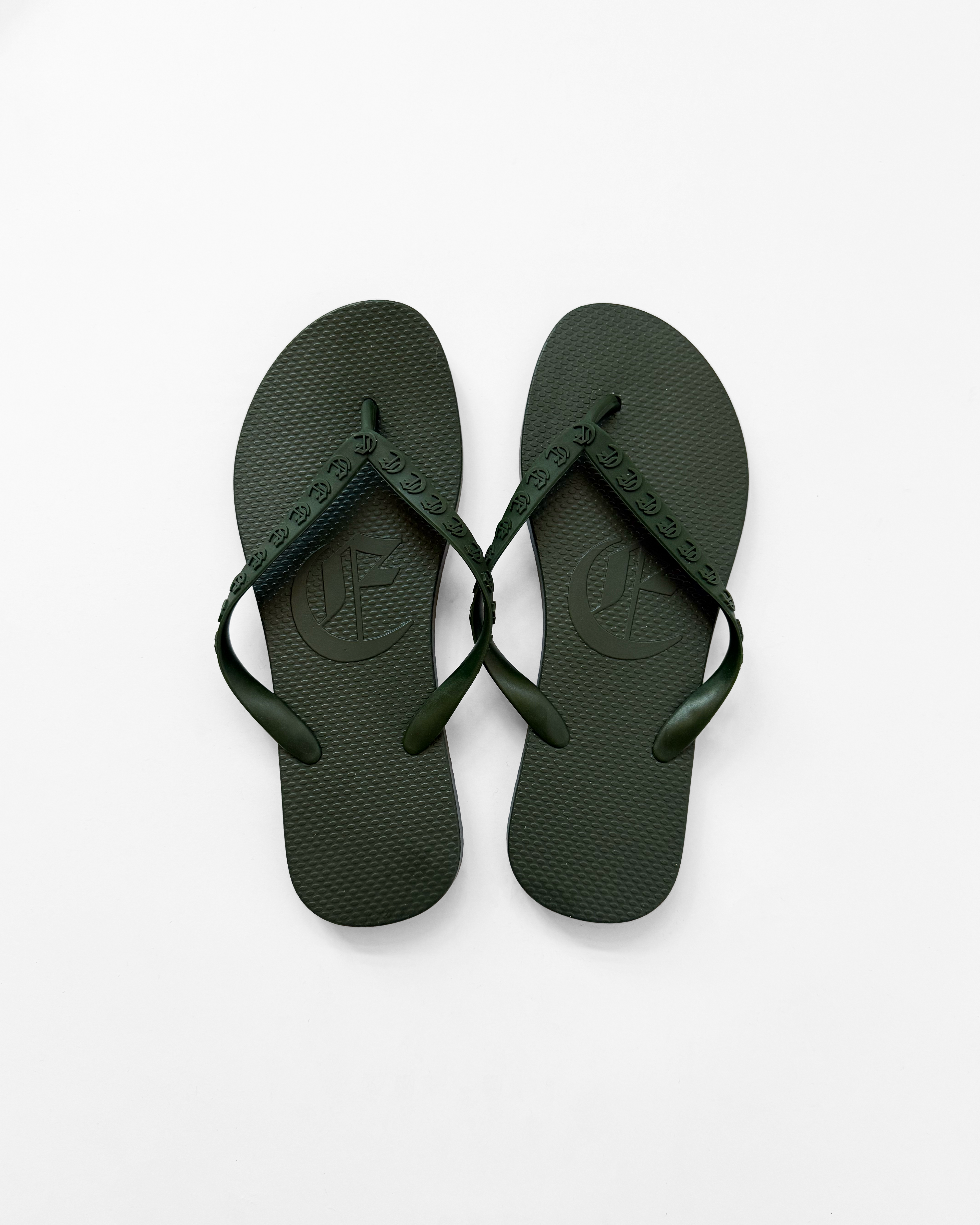 FLIP FLOPS (FOREST GREEN) - ELYSIAN