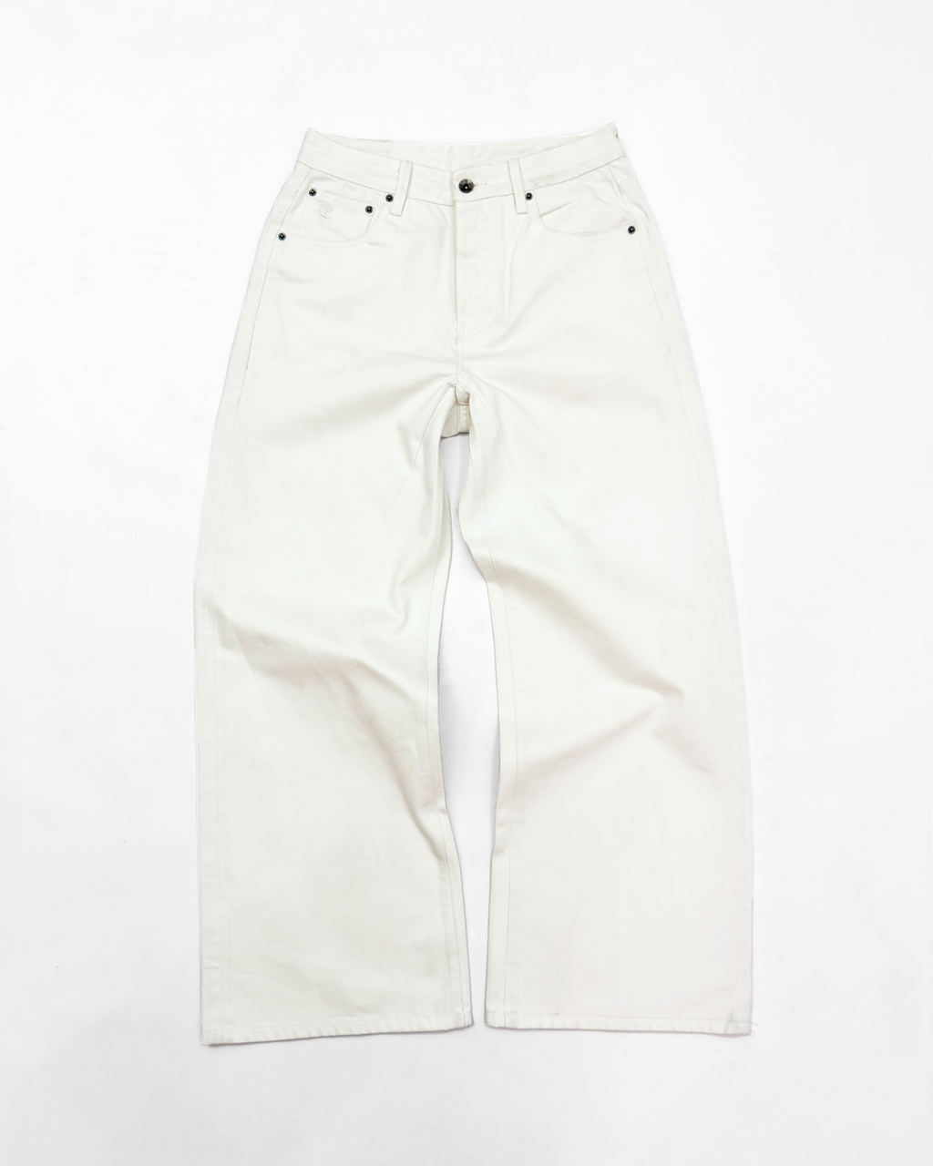 JAPANESE SELVEDGE BAGGY DENIM (CREAM)