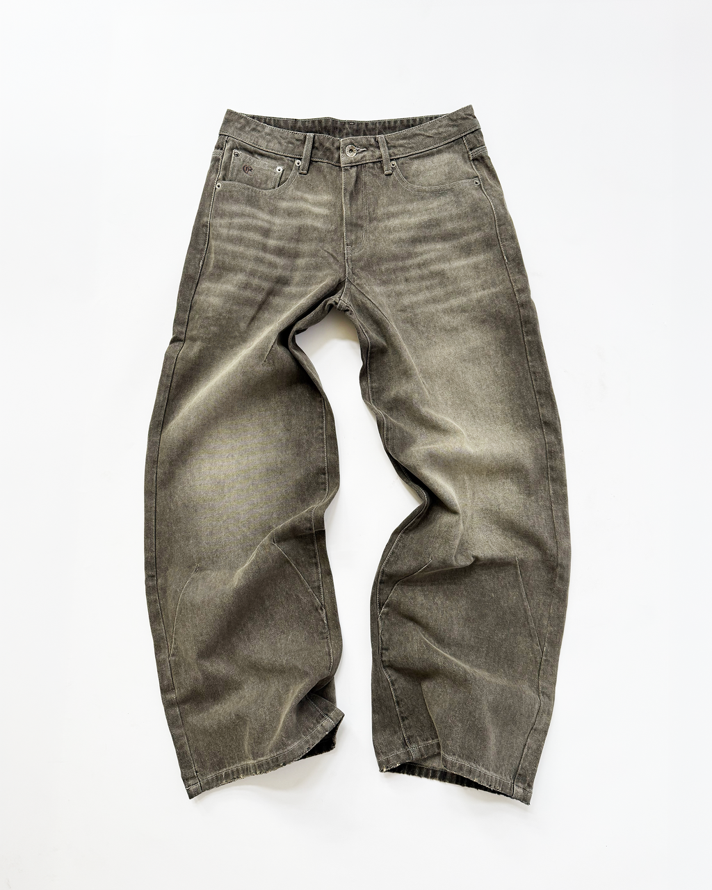 JAPANESE BAGGY DENIM (ASH GRAY) - ELYSIAN