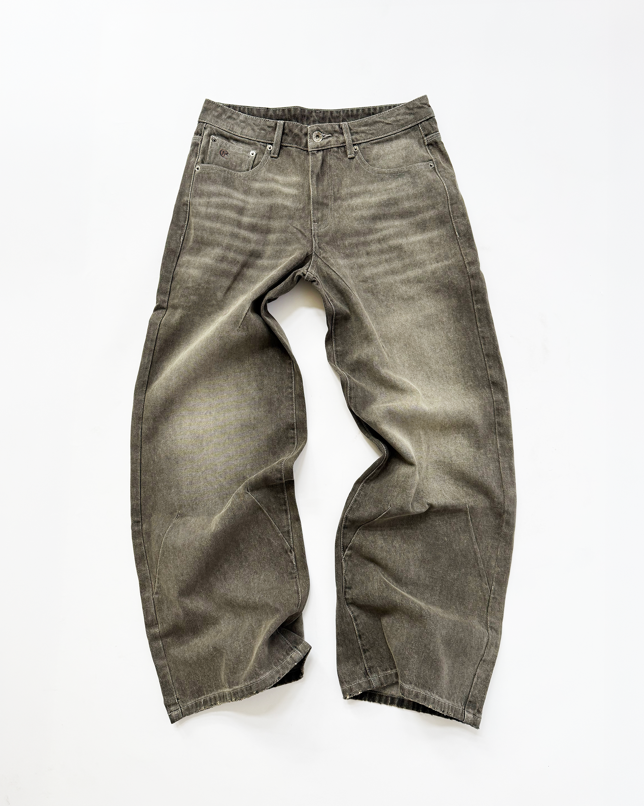 JAPANESE BAGGY DENIM (ASH GRAY)