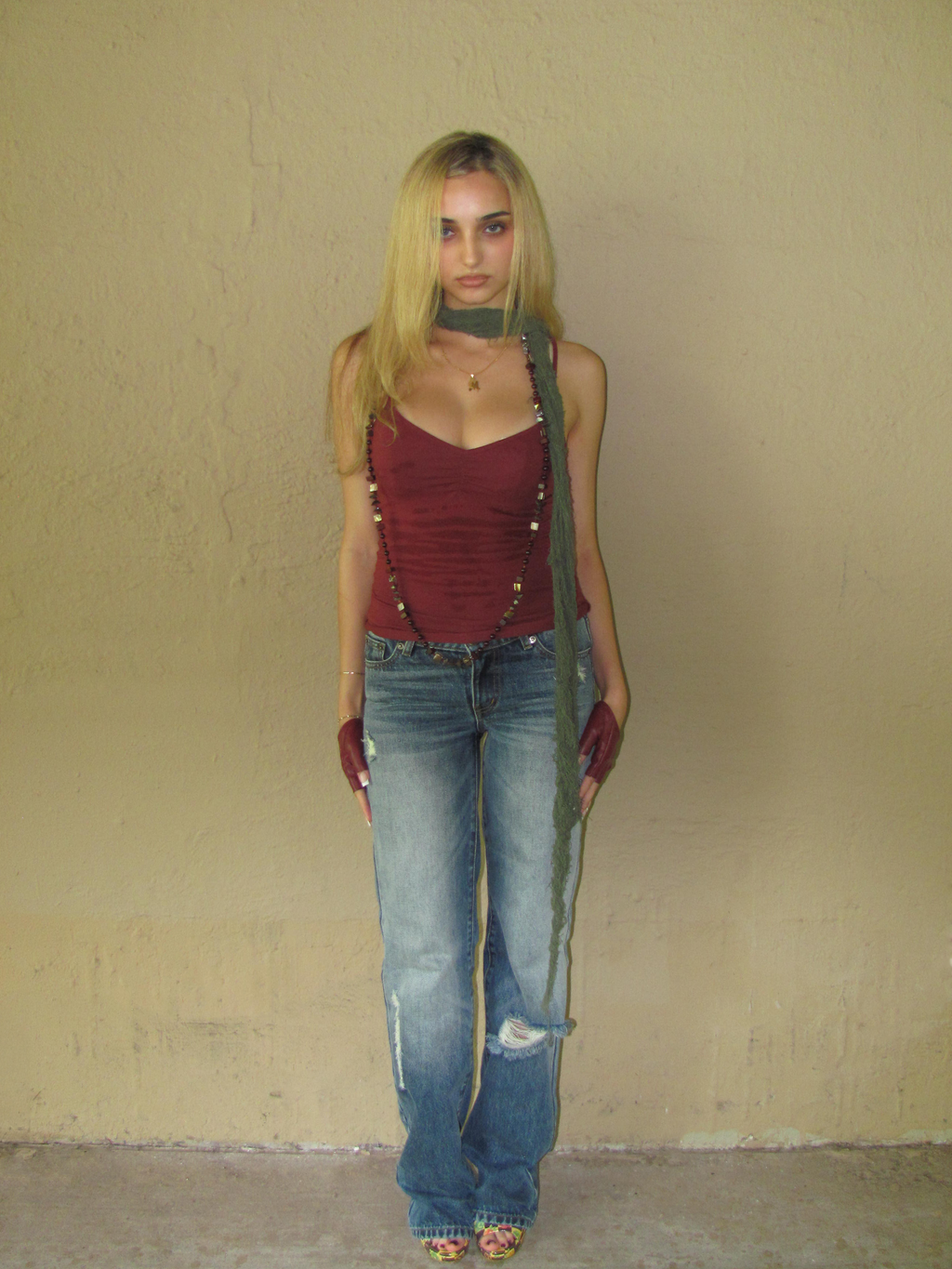 LOWRISE DENIM (BLUE) - ELYSIAN