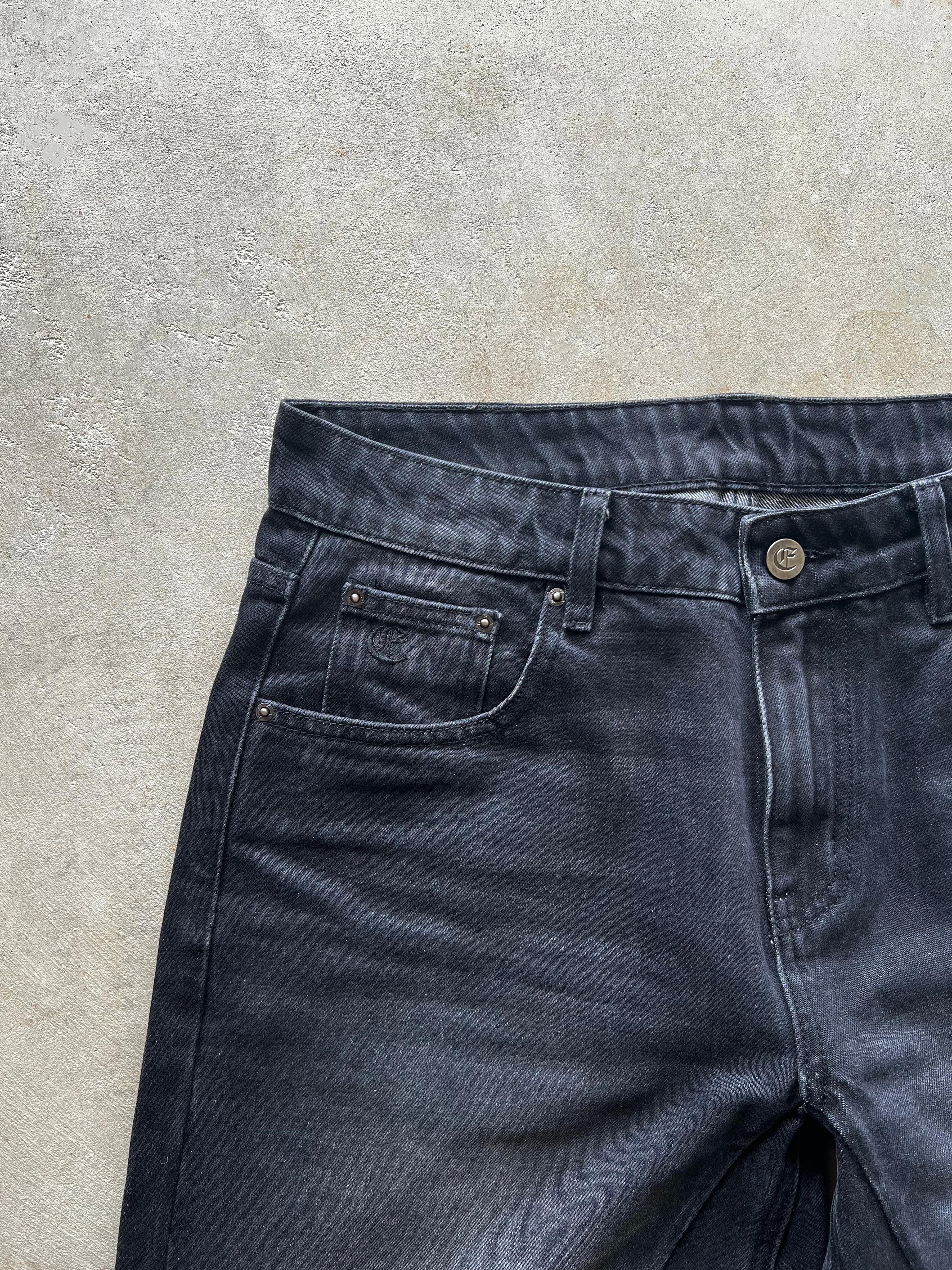 JAPANESE BAGGY DENIM (BLACK)