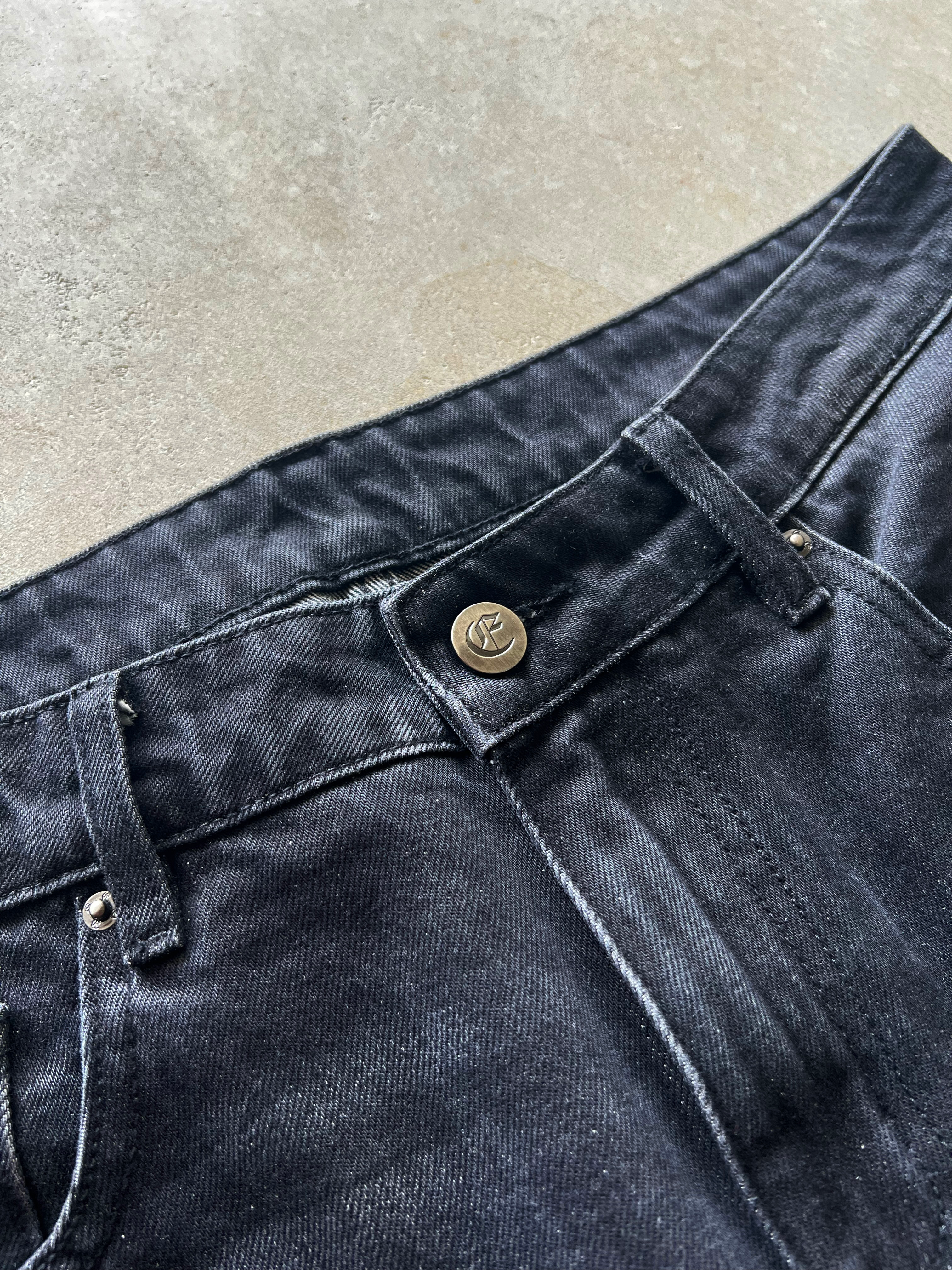 JAPANESE BAGGY DENIM (BLACK)