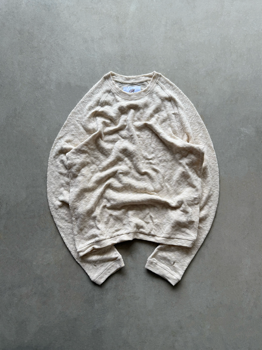 LIGHTWEIGHT SLUB LONG SLEEVE (IVORY)