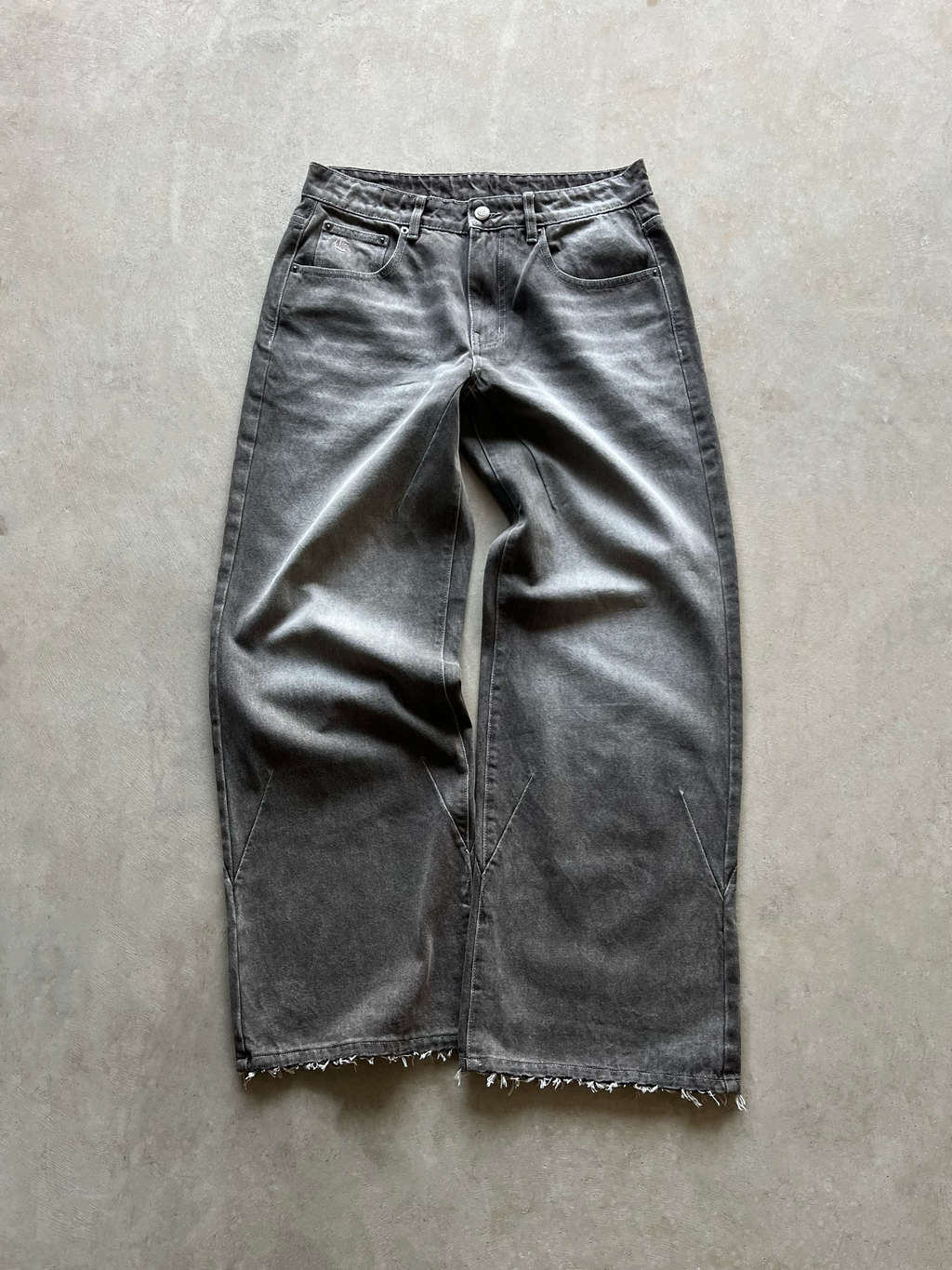 JAPANESE BAGGY DENIM (ASH GRAY)