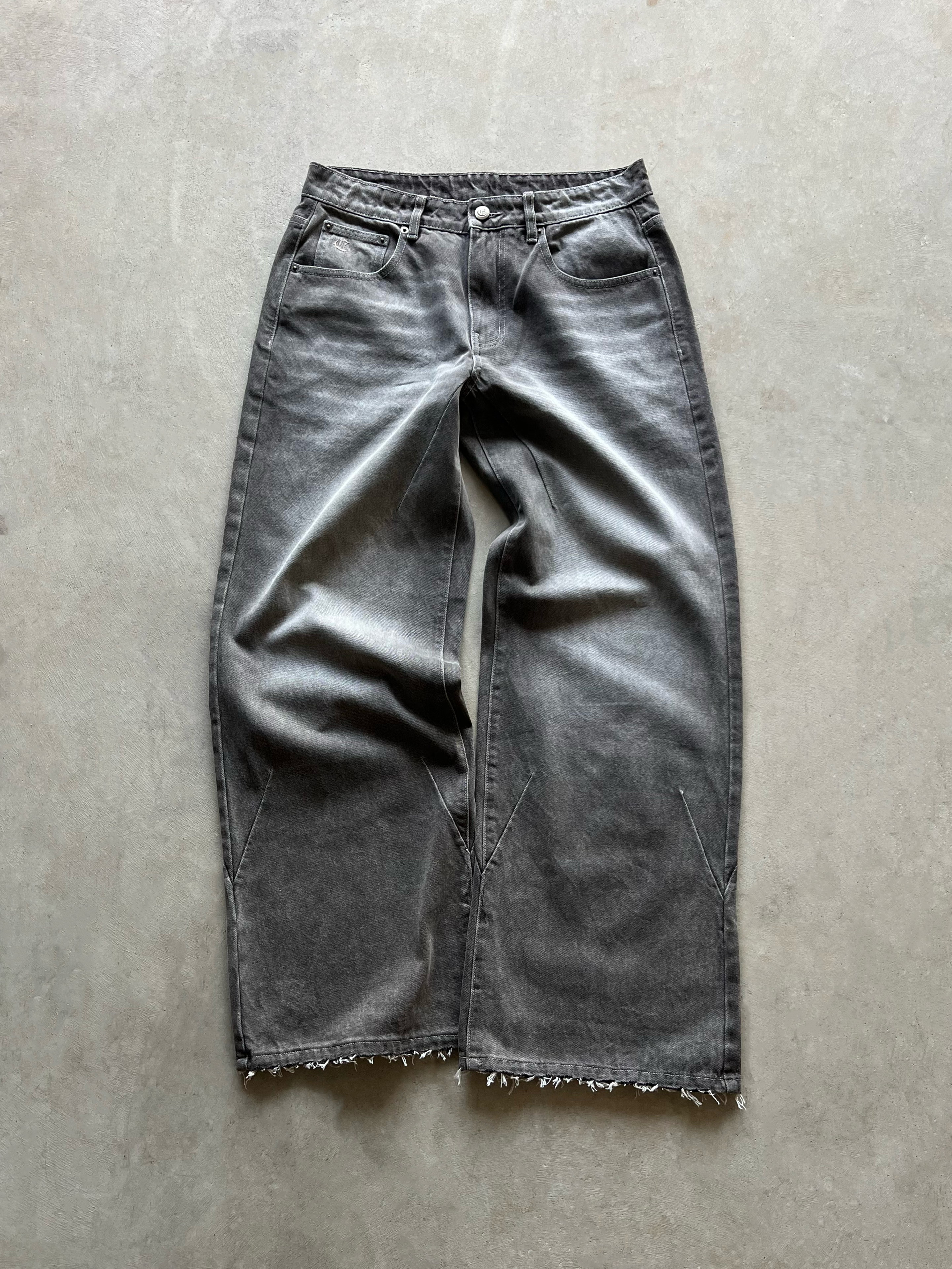 JAPANESE BAGGY DENIM (ASH GRAY)