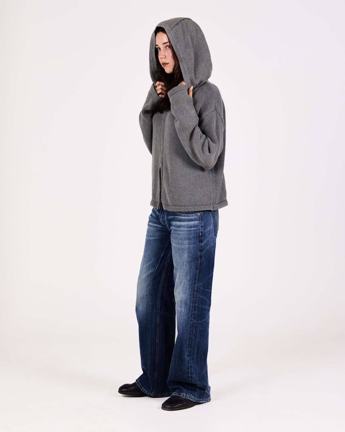 JAPANESE SELVEDGE STRAIGHT CUT DENIM (WASHED BLUE)