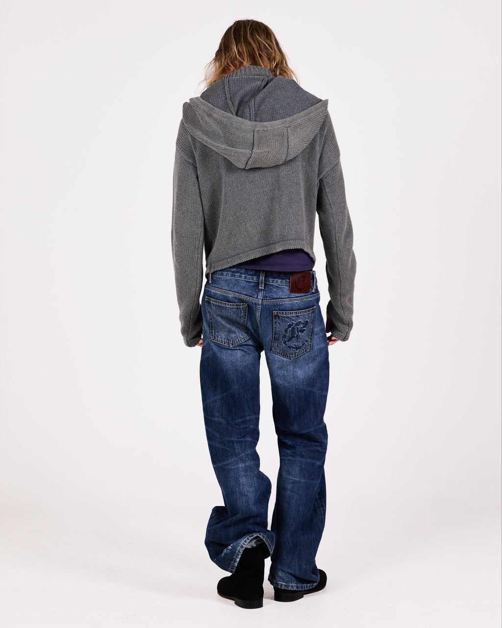 JAPANESE SELVEDGE STRAIGHT CUT DENIM (WASHED BLUE)