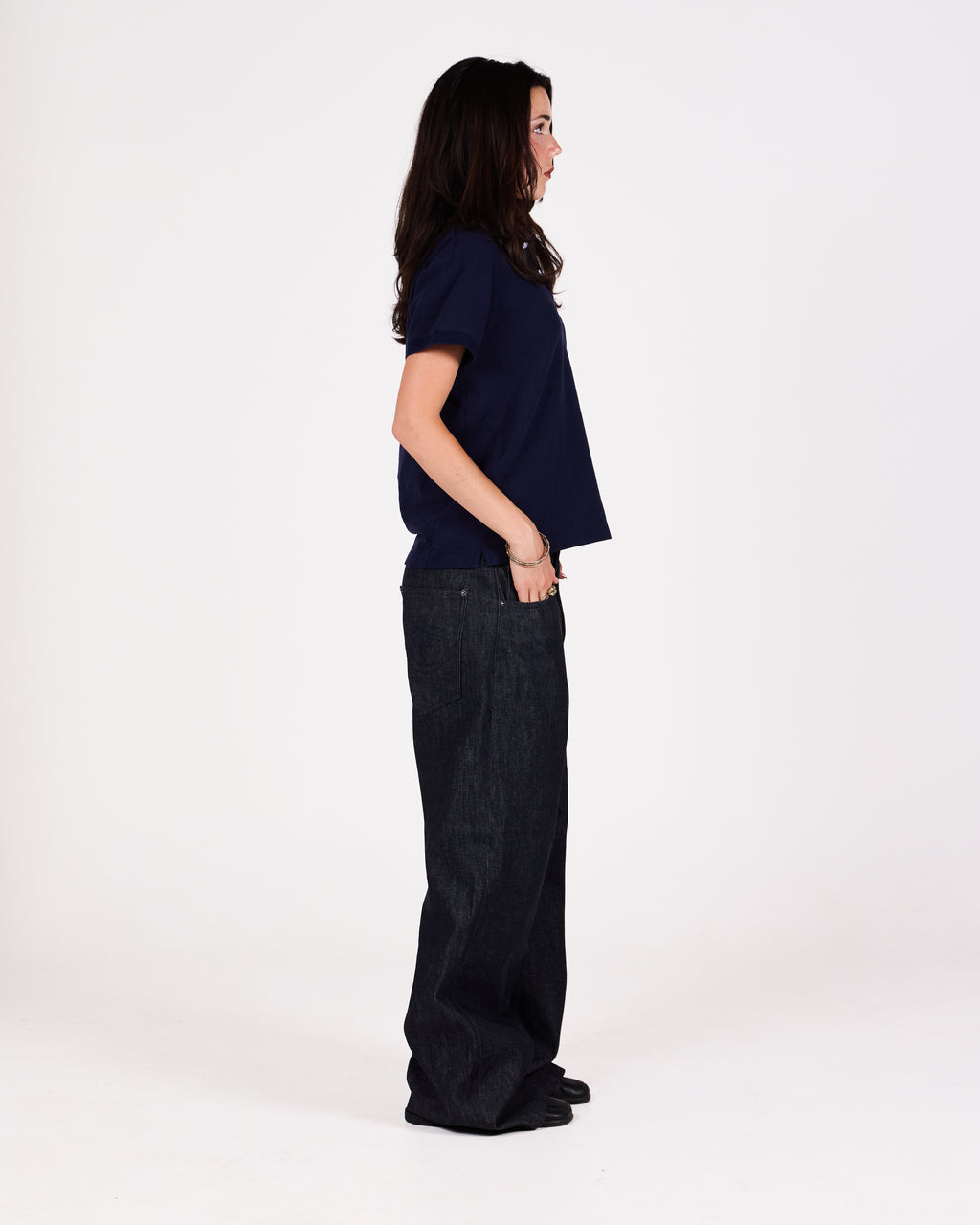 JAPANESE SELVEDGE BAGGY DENIM (INDIGO)