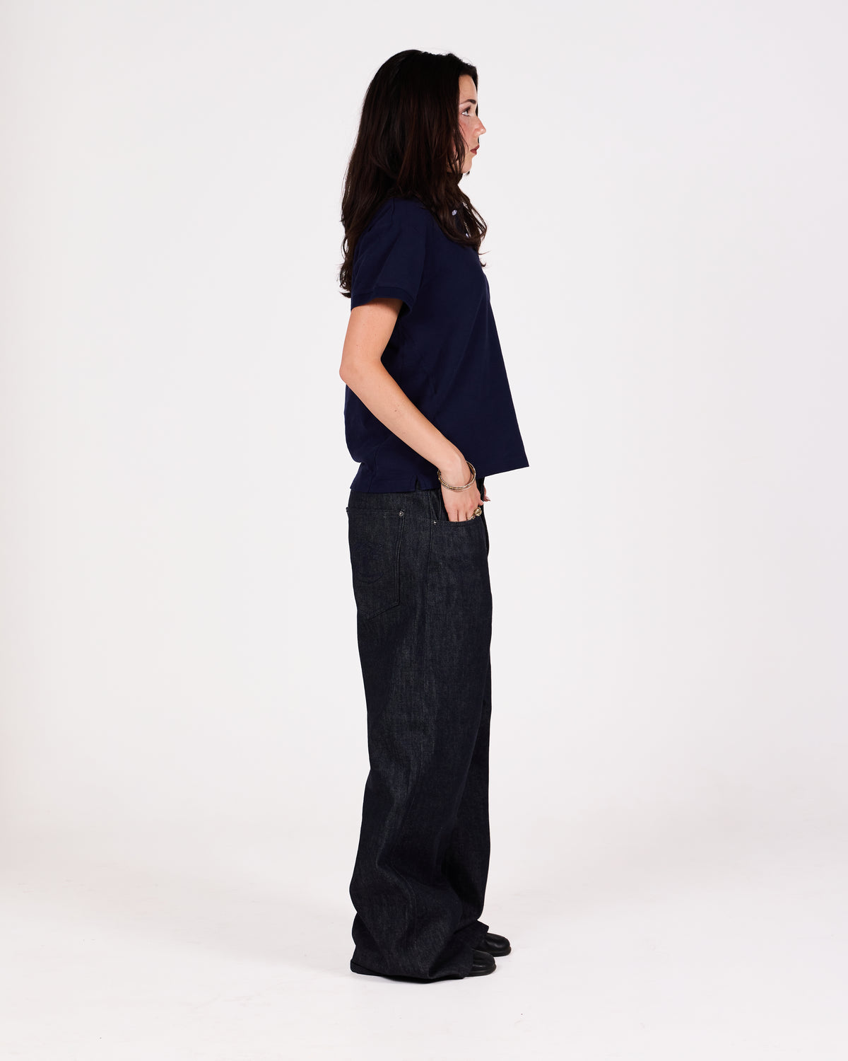 JAPANESE SELVEDGE BAGGY DENIM (INDIGO)