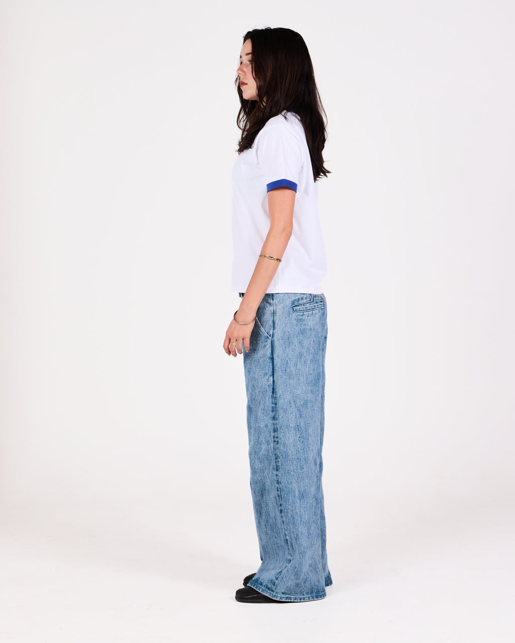 19OZ JAPANESE SLUBBY SELVEDGE DENIM (WASHED BLUE)