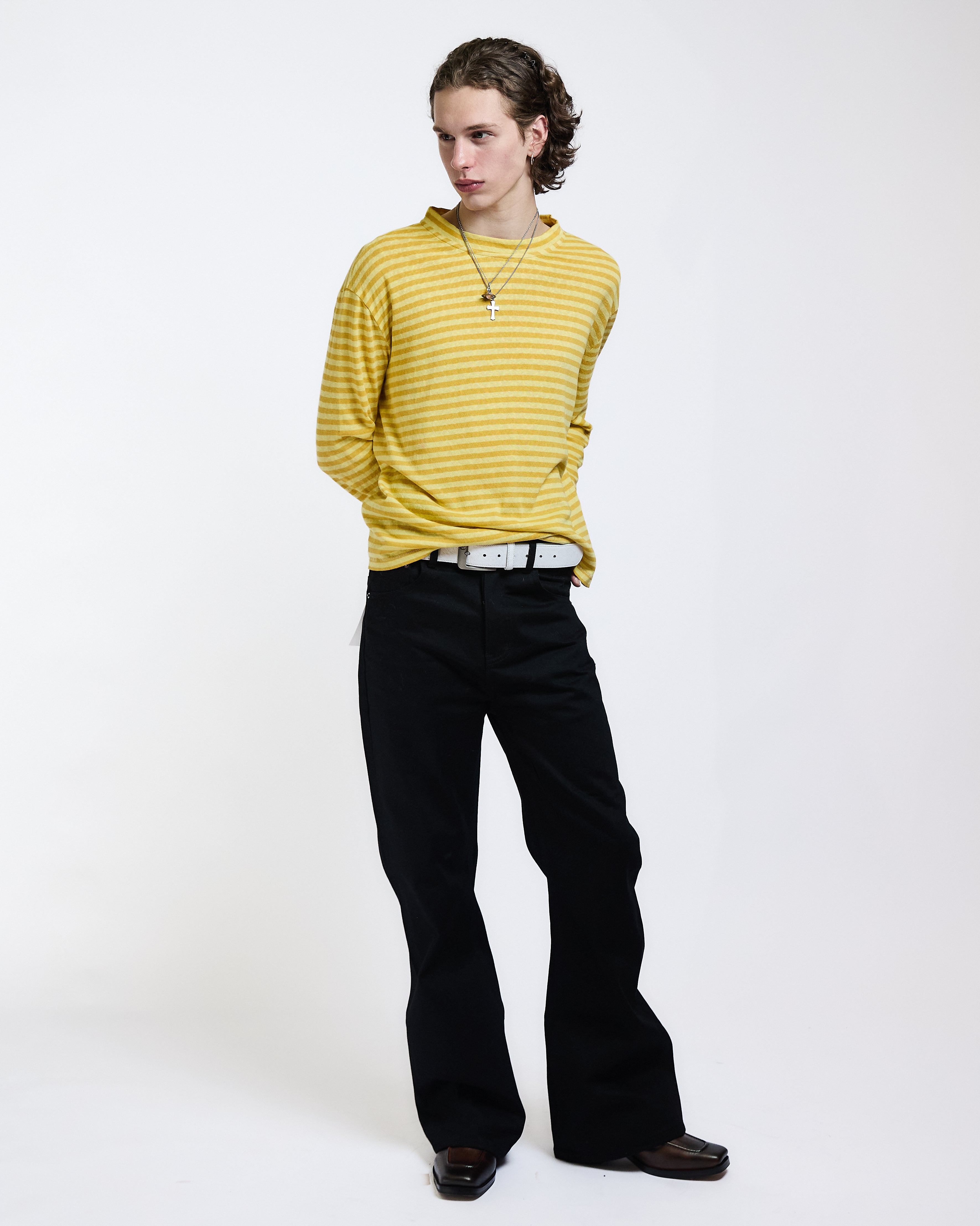 STRIPES LONG SLEEVES (YELLOW) - ELYSIAN