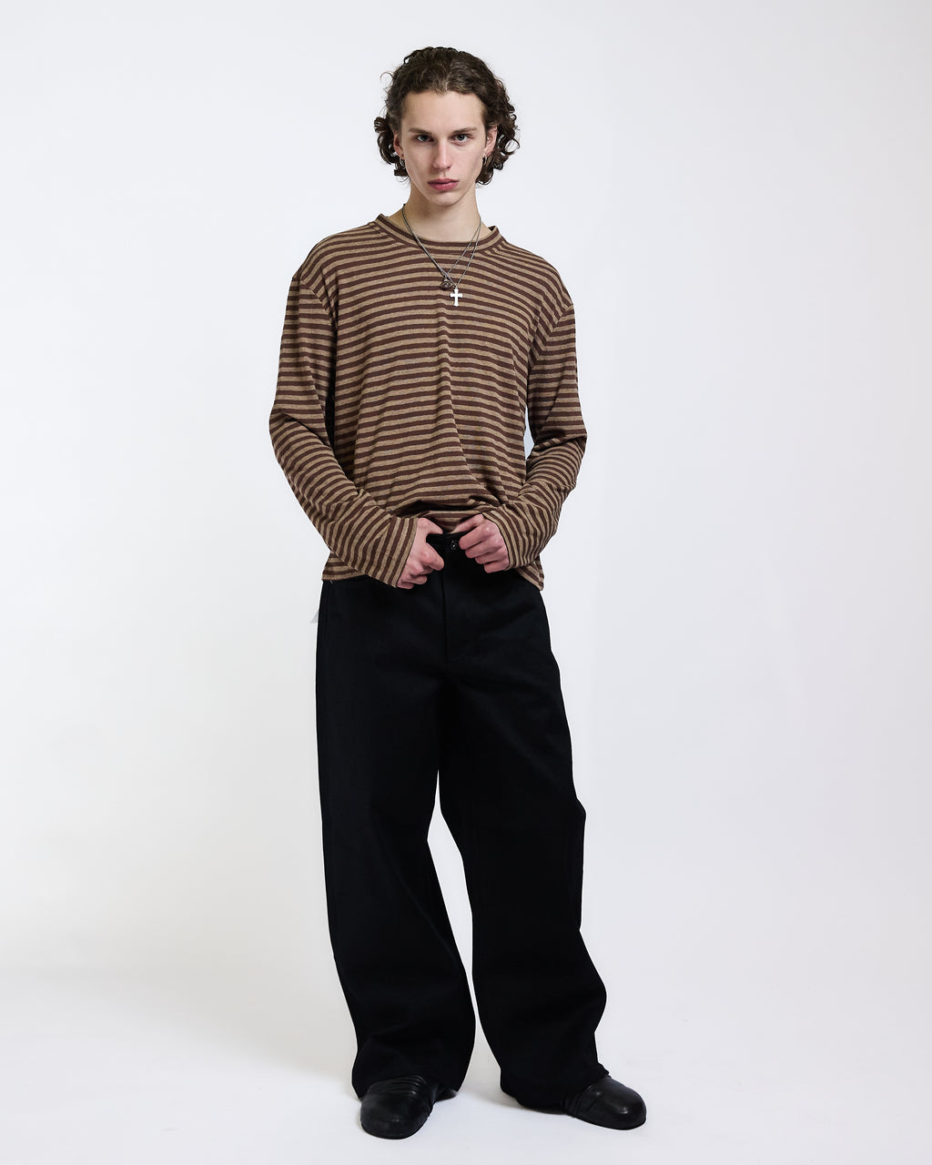 JAPANESE SELVEDGE BAGGY DENIM (JET BLACK)