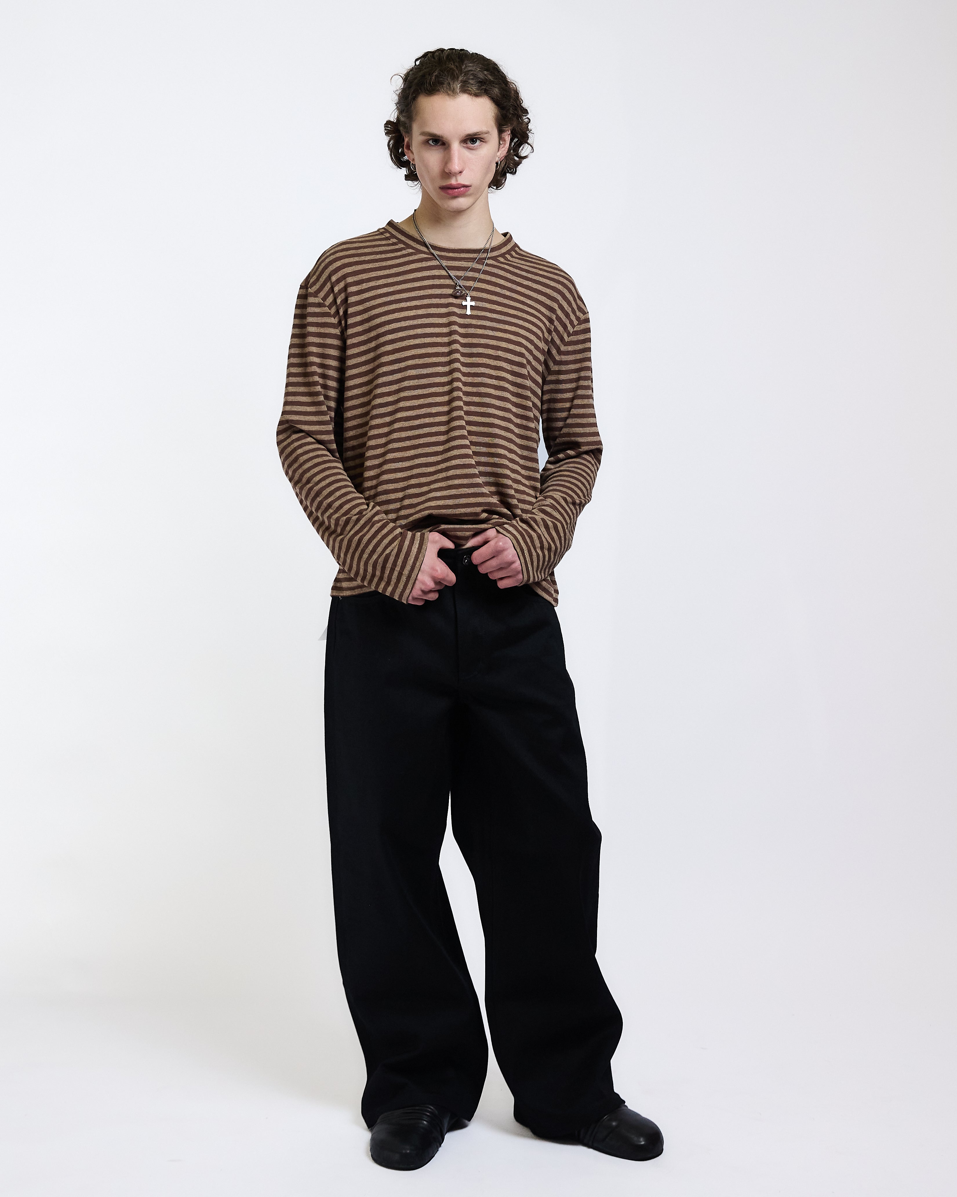 JAPANESE SELVEDGE BAGGY DENIM (JET BLACK)