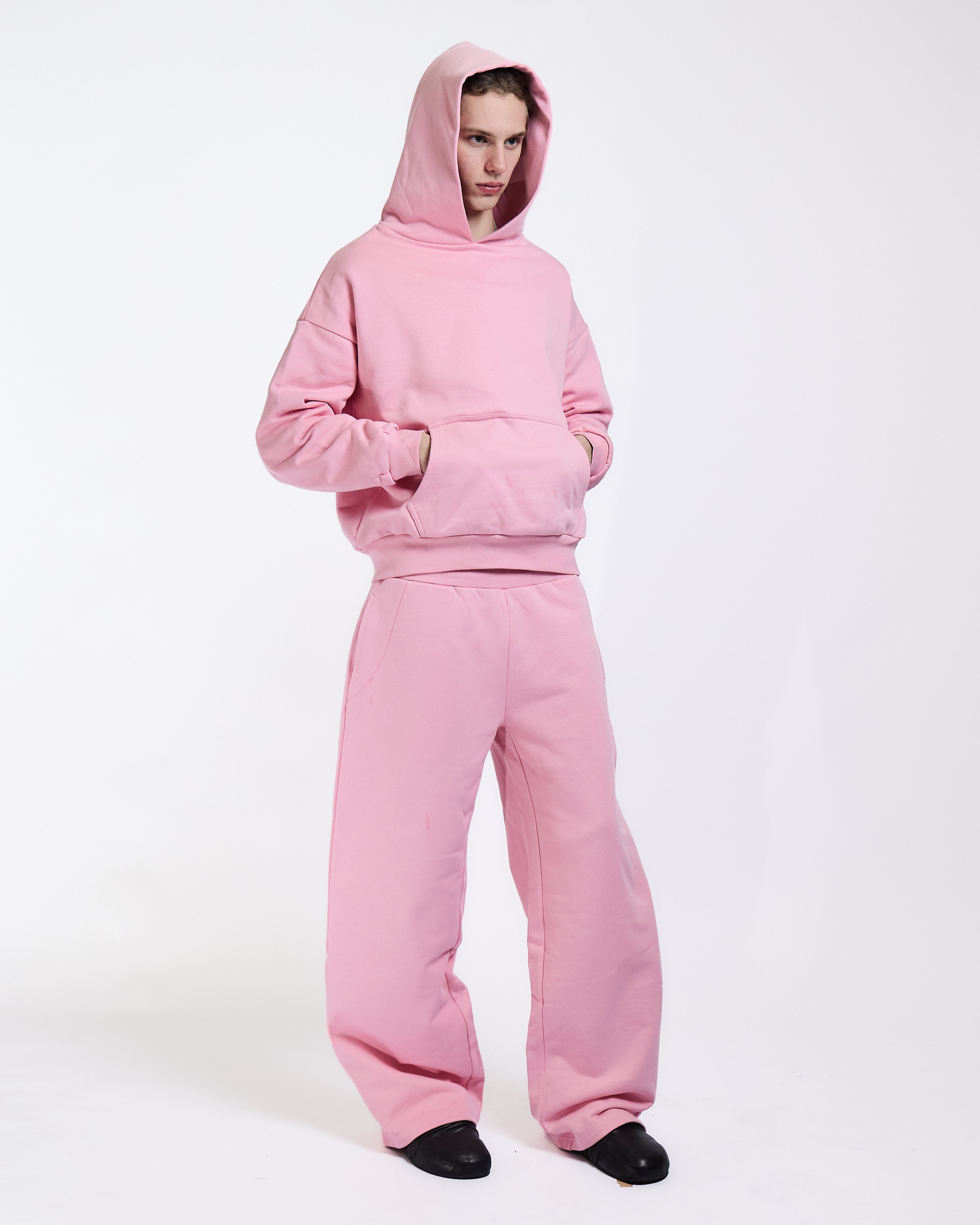 BAGGY SWEATPANTS (PINK) - ELYSIAN