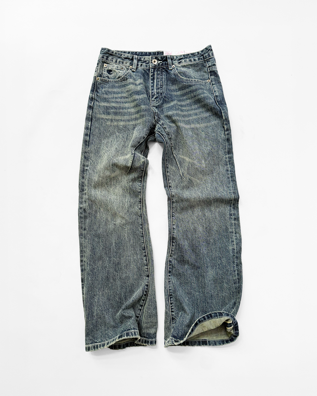 JAPANESE SELVEDGE LOOSE BOOTCUT DENIM (BLUE) - ELYSIAN
